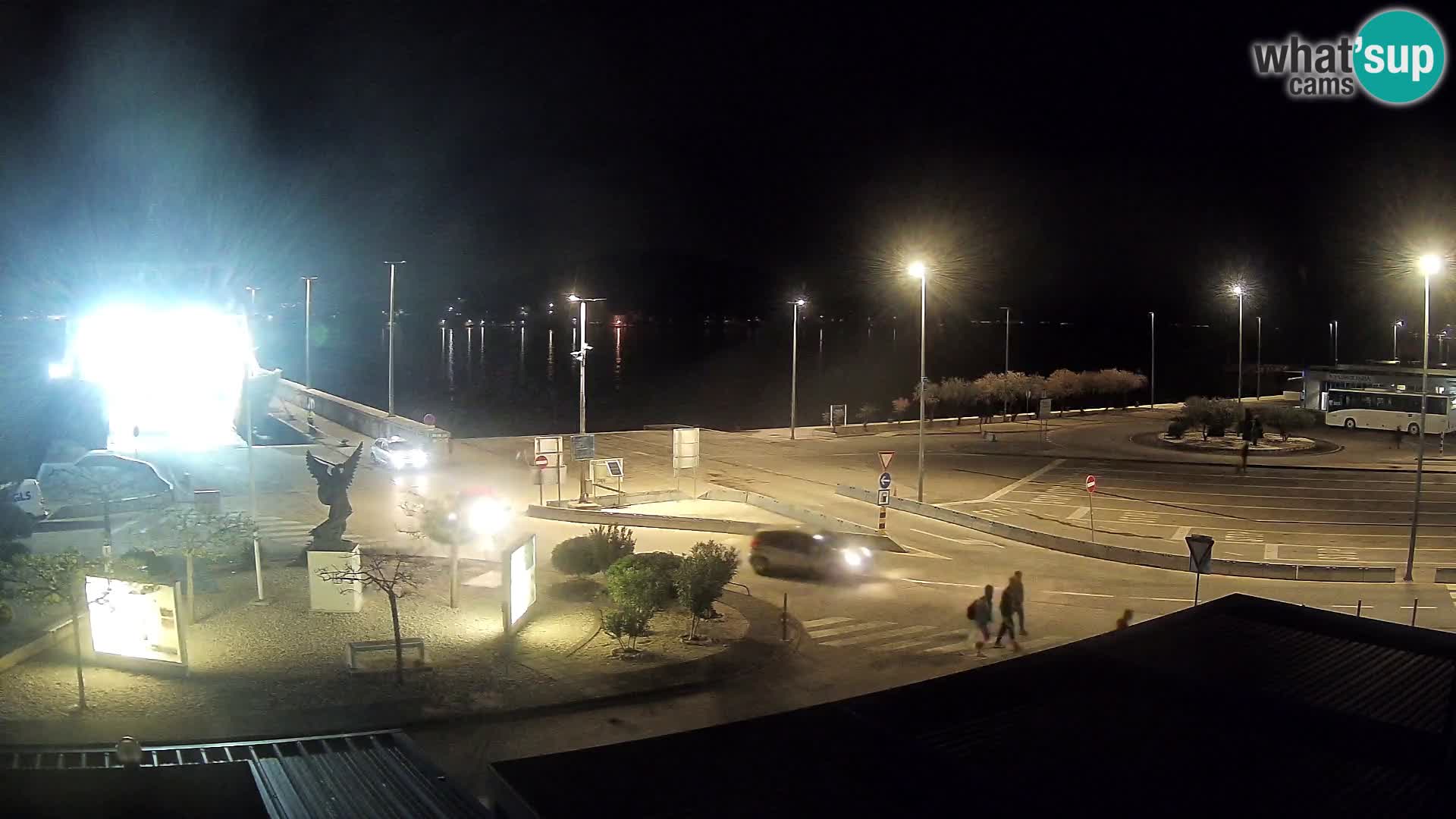 Web kamera Ugljan – Preko trajekt za Zadar