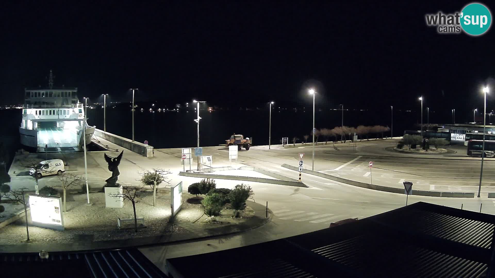 Spletna kamera Ugljan – trajekt Preko – Zadar