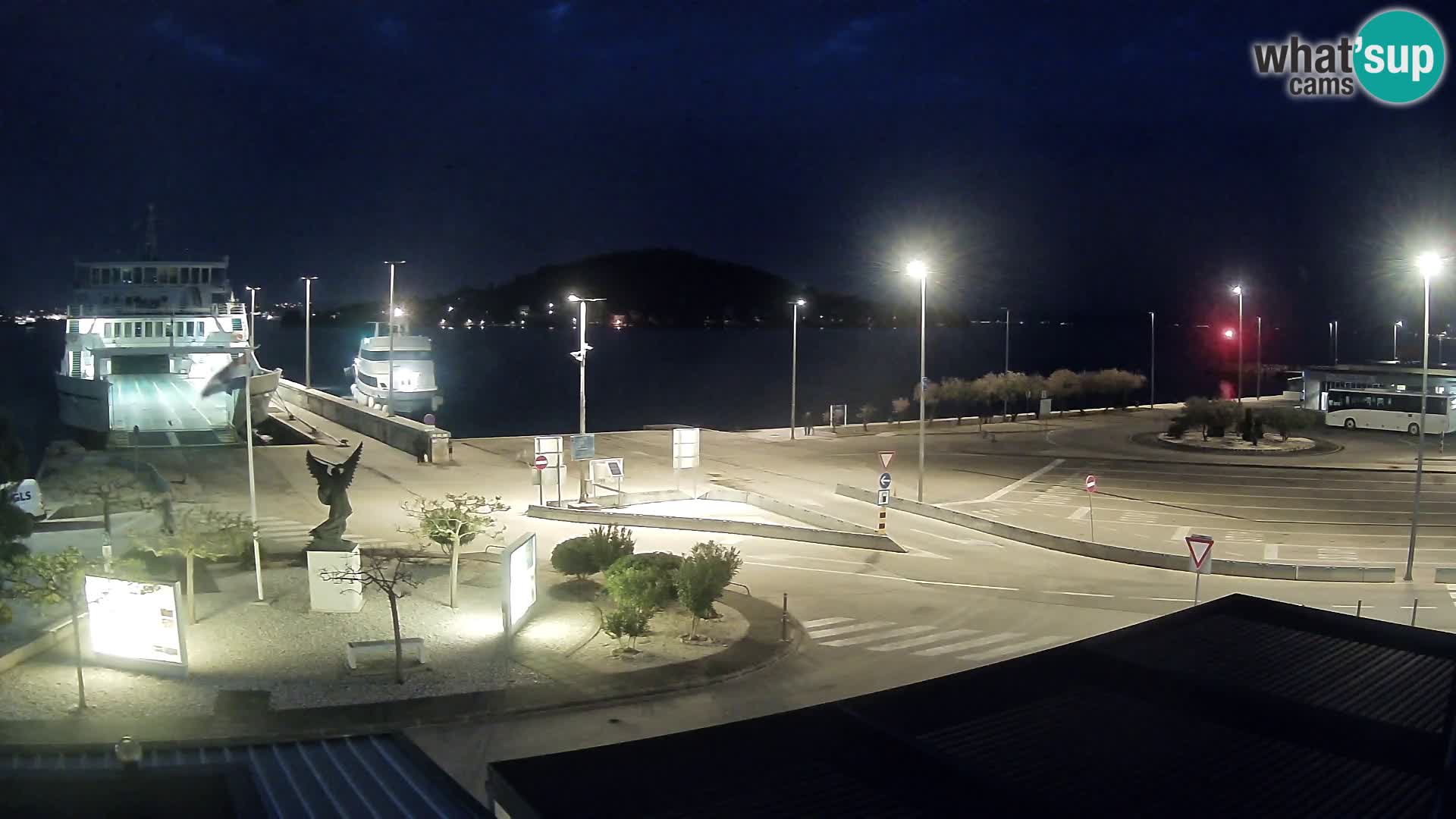 Webcam Ugljan – Preko Ferry to Zadar