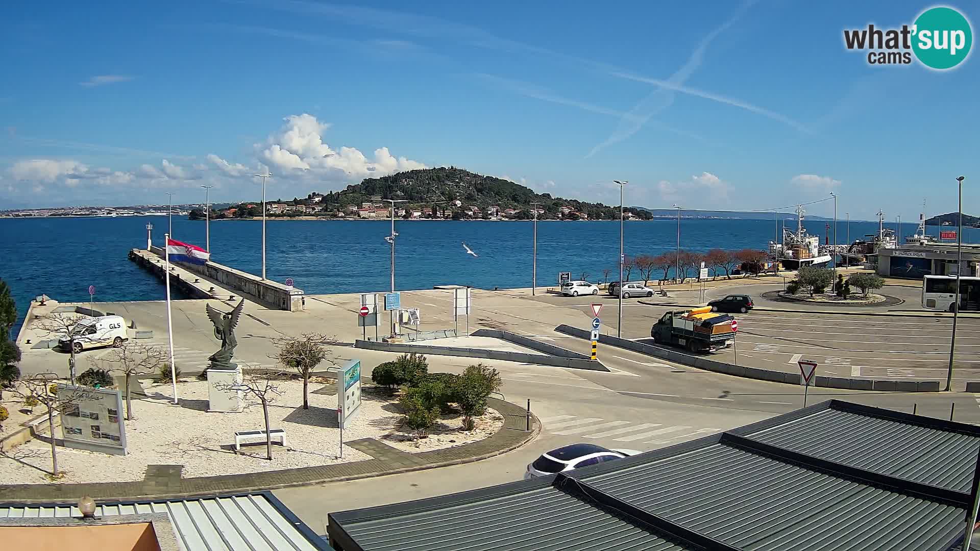 Web cam UGLJAN – Ferry de Preko à Zadar