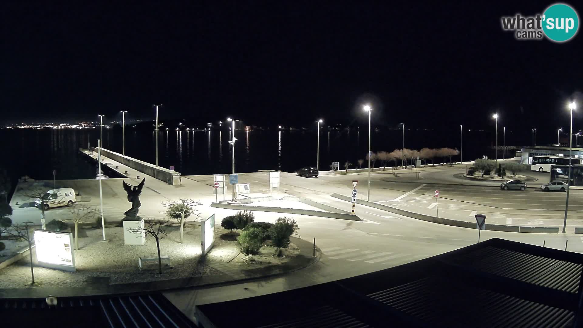 Spletna kamera Ugljan – trajekt Preko – Zadar