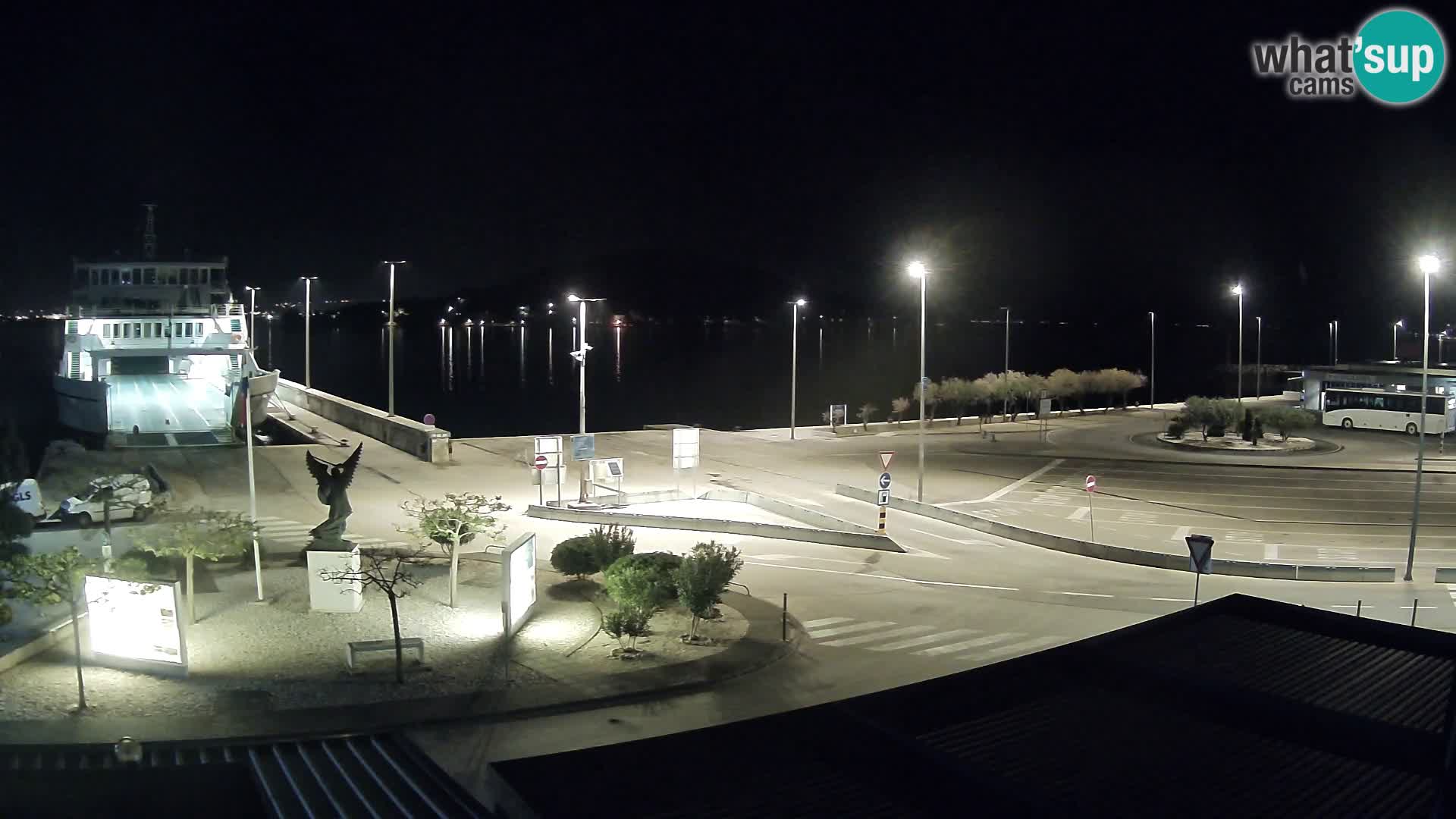 Webcam Ugliano – terminal traghetto da Preko a Zara