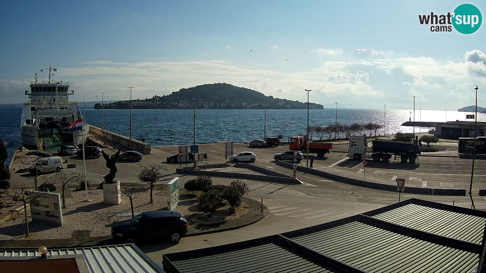 UGLJAN Webcam – Preko-Fähre nach Zadar