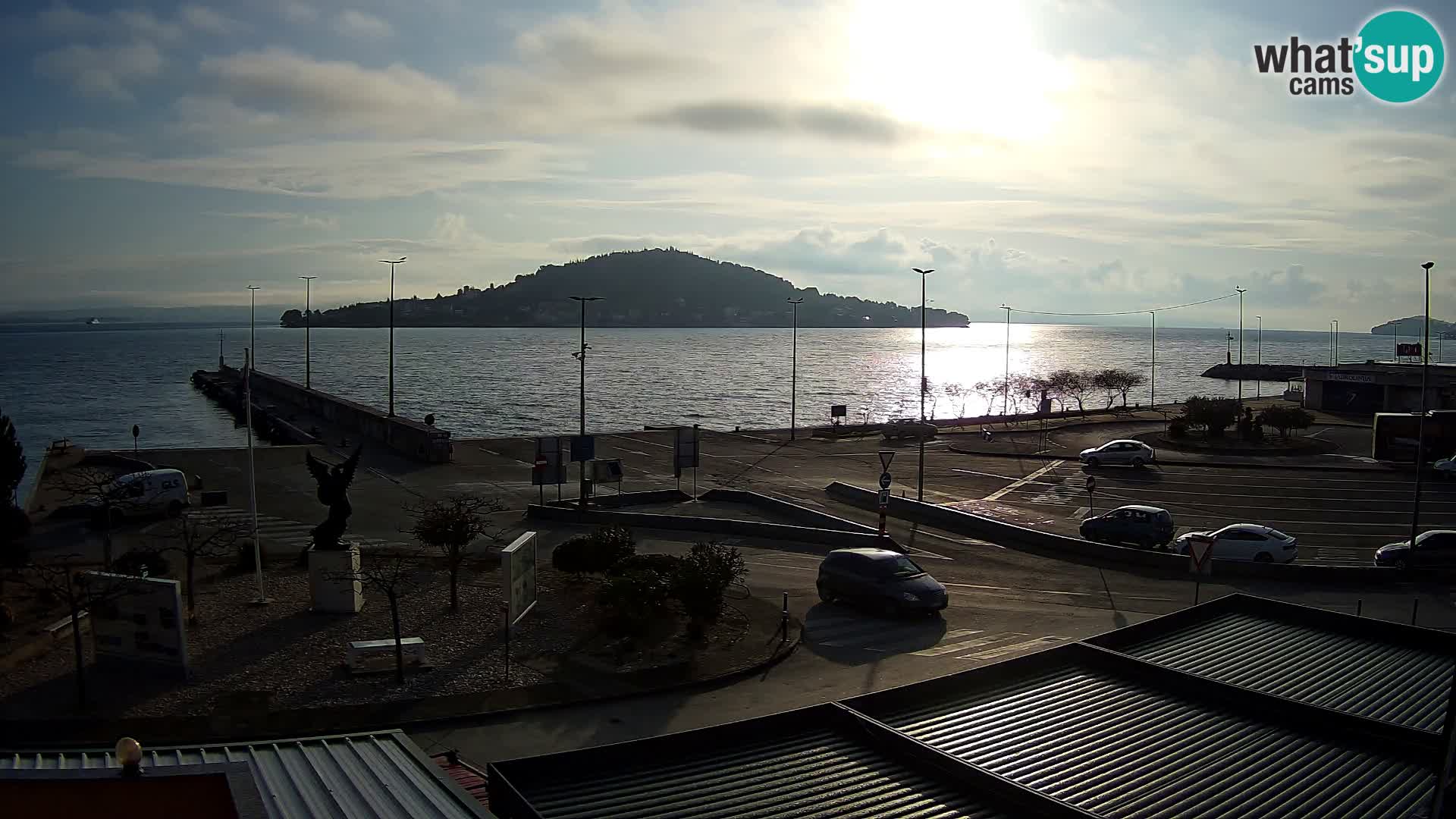 Webcam Ugljan – Preko Ferry to Zadar