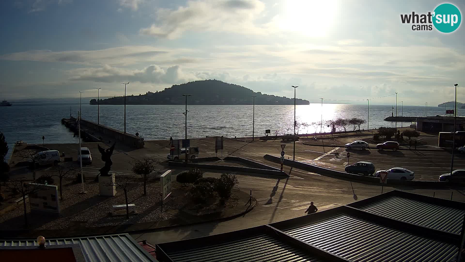 Webcam Ugljan – Preko Ferry to Zadar