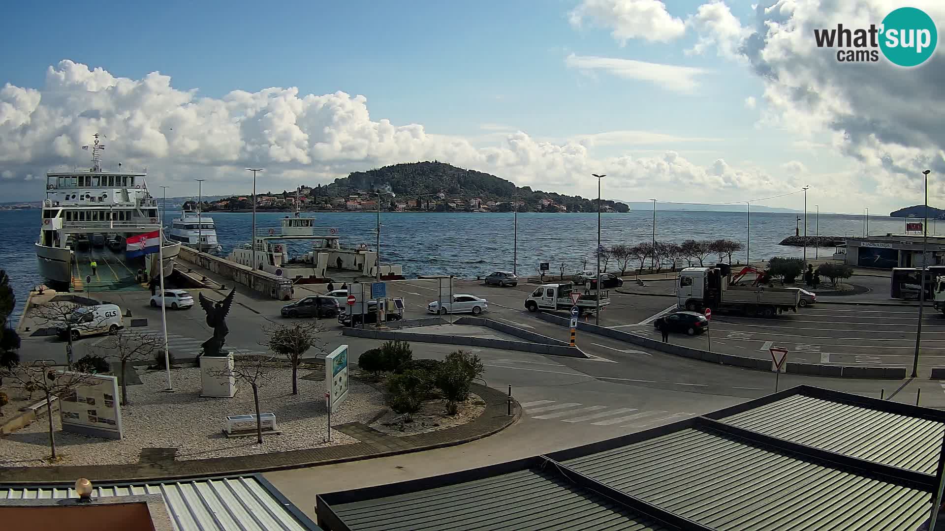Web cam UGLJAN – Ferry de Preko à Zadar