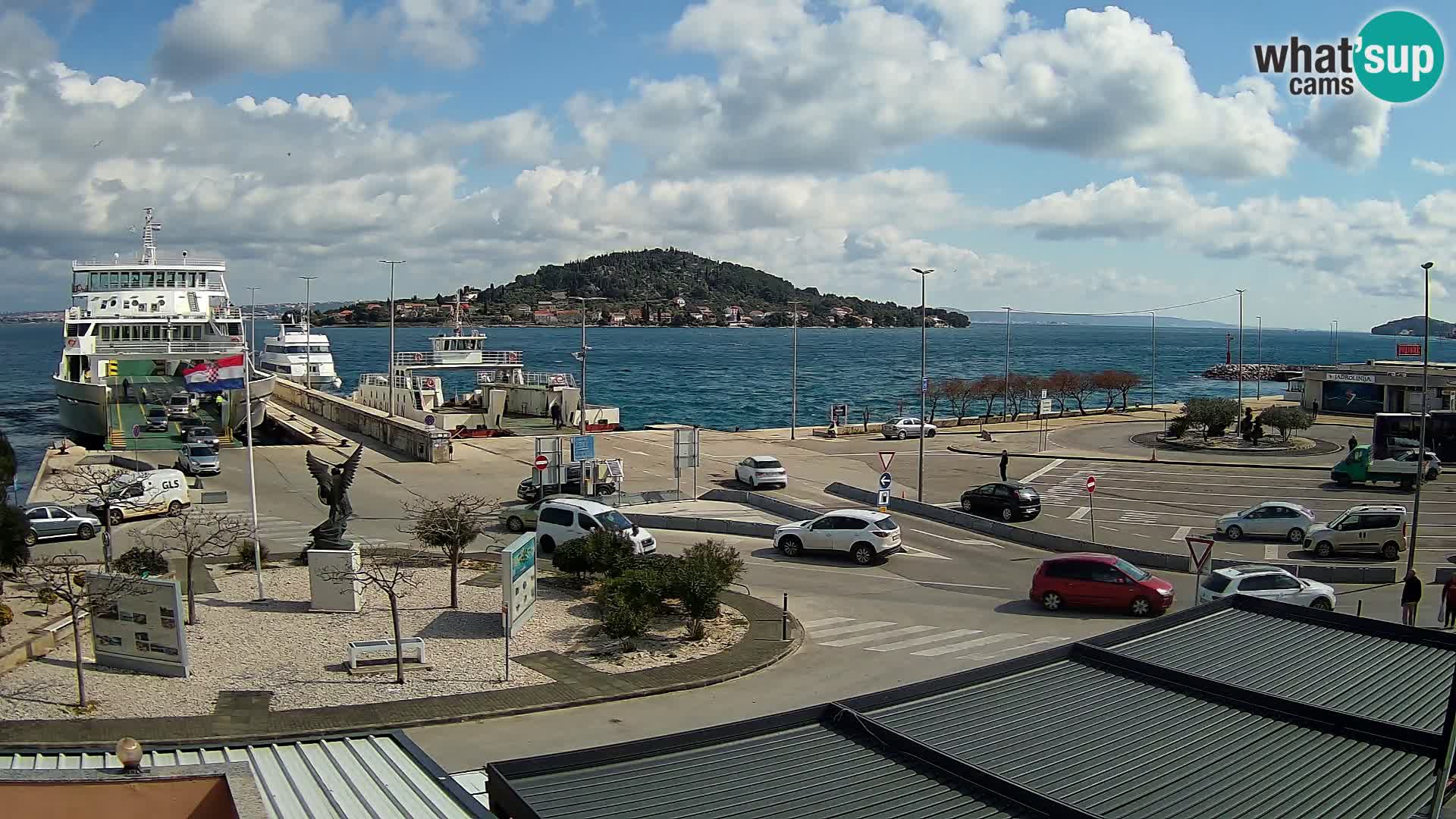 Cámara web UGLJAN – Transportar de Preko a Zadar