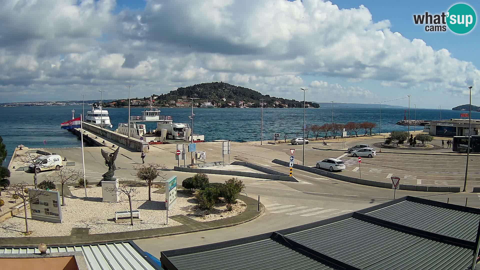 UGLJAN Webcam – Preko-Fähre nach Zadar