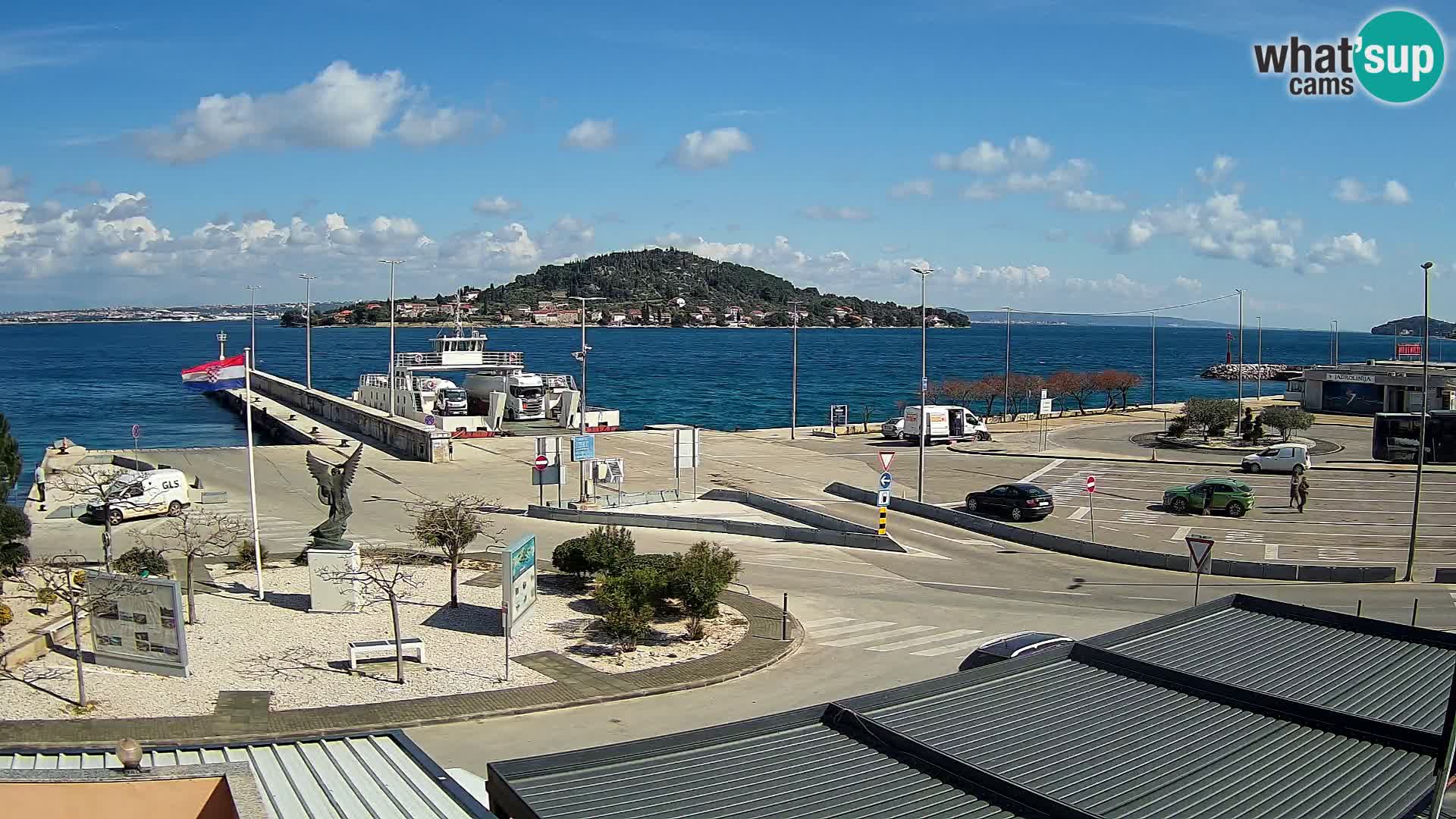 Cámara web UGLJAN – Transportar de Preko a Zadar
