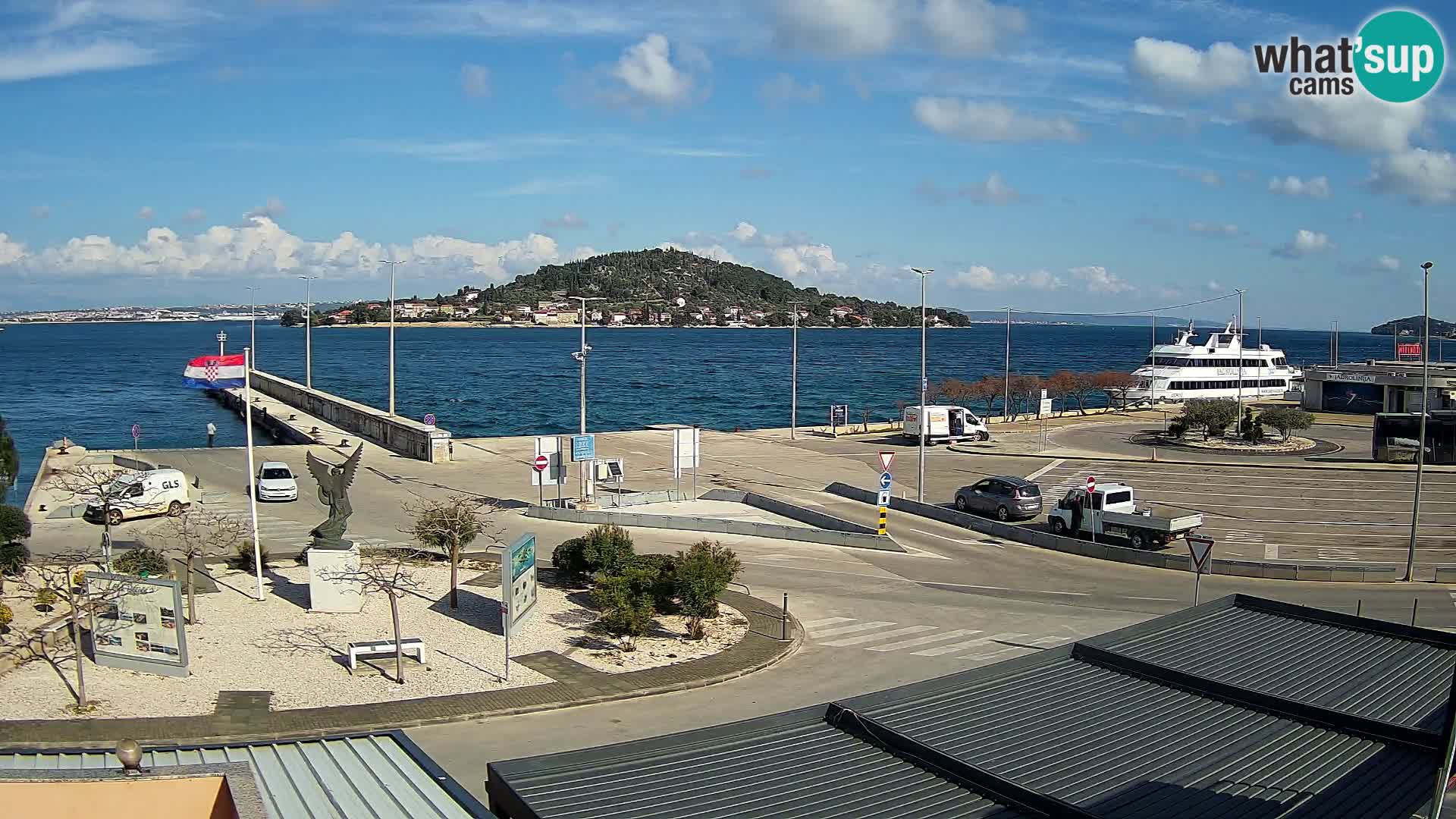 Cámara web UGLJAN – Transportar de Preko a Zadar