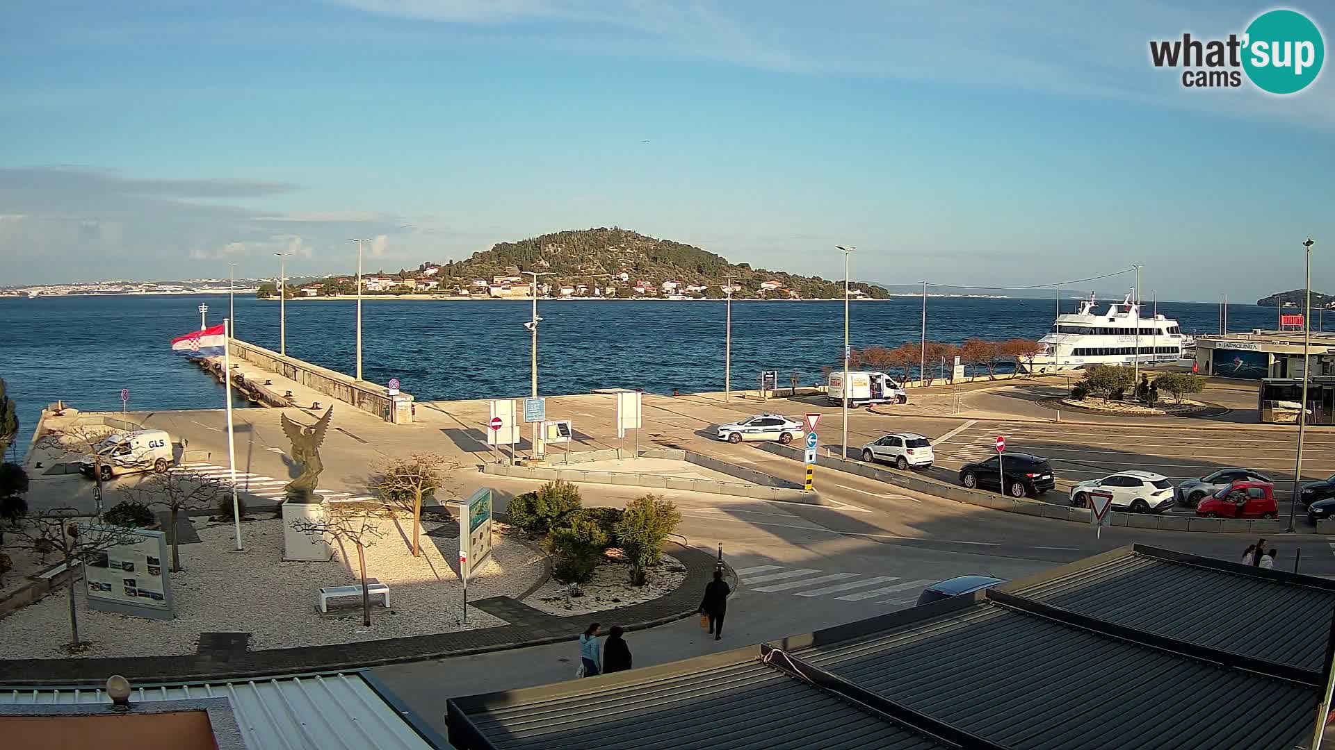 UGLJAN Webcam – Preko-Fähre nach Zadar