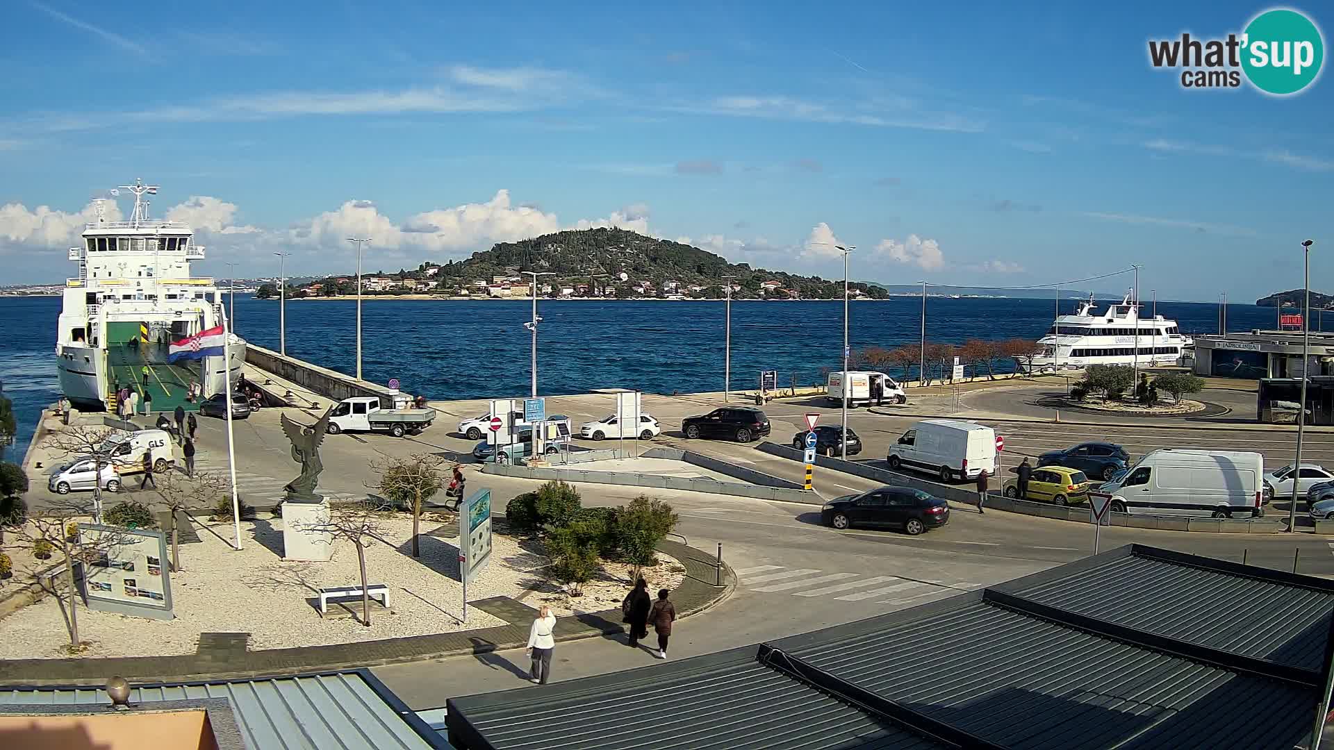 Cámara web UGLJAN – Transportar de Preko a Zadar