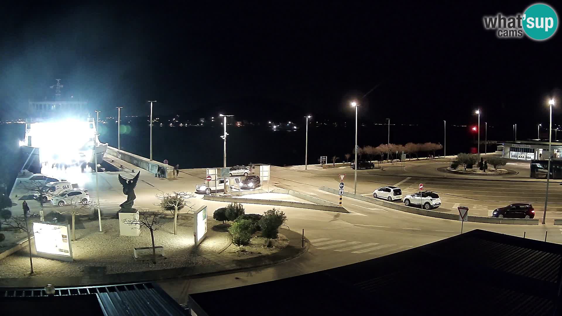 Webcam Ugljan – Preko Ferry to Zadar