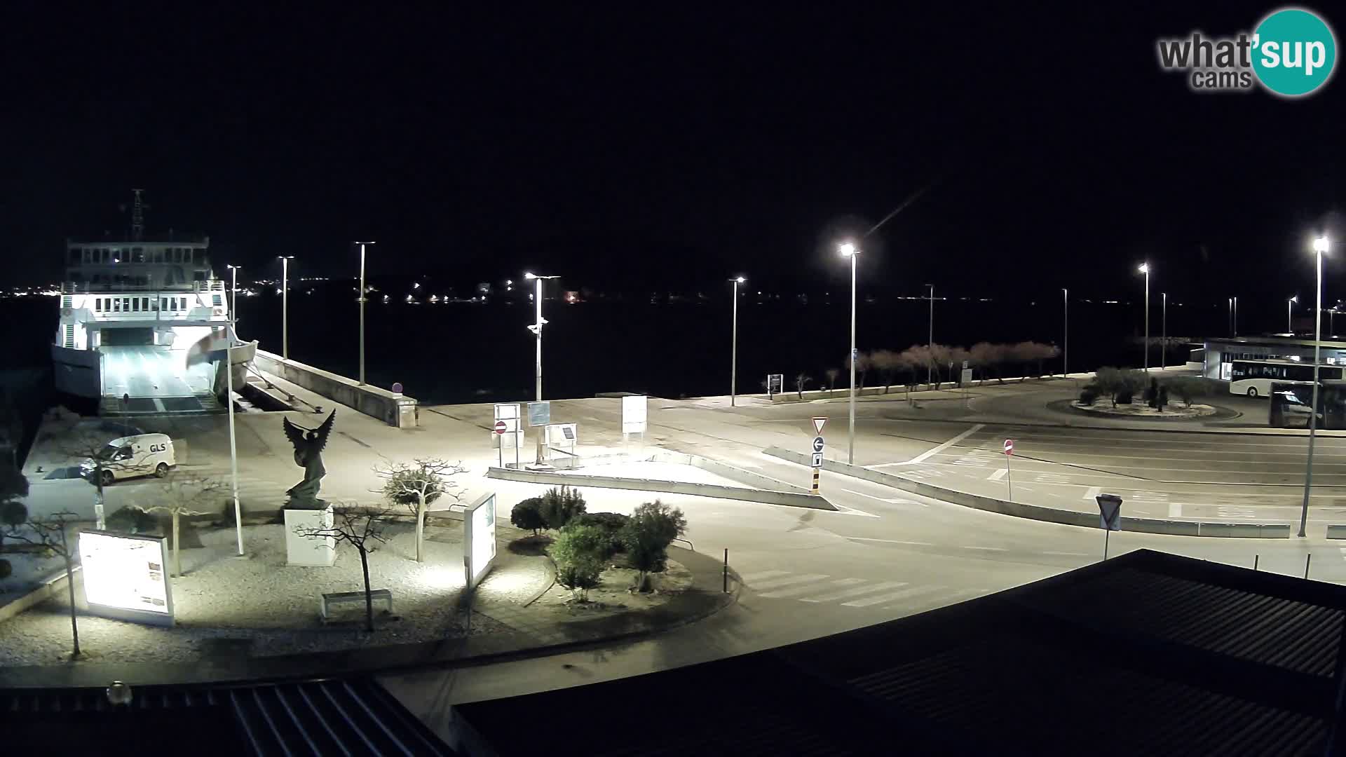 Spletna kamera Ugljan – trajekt Preko – Zadar