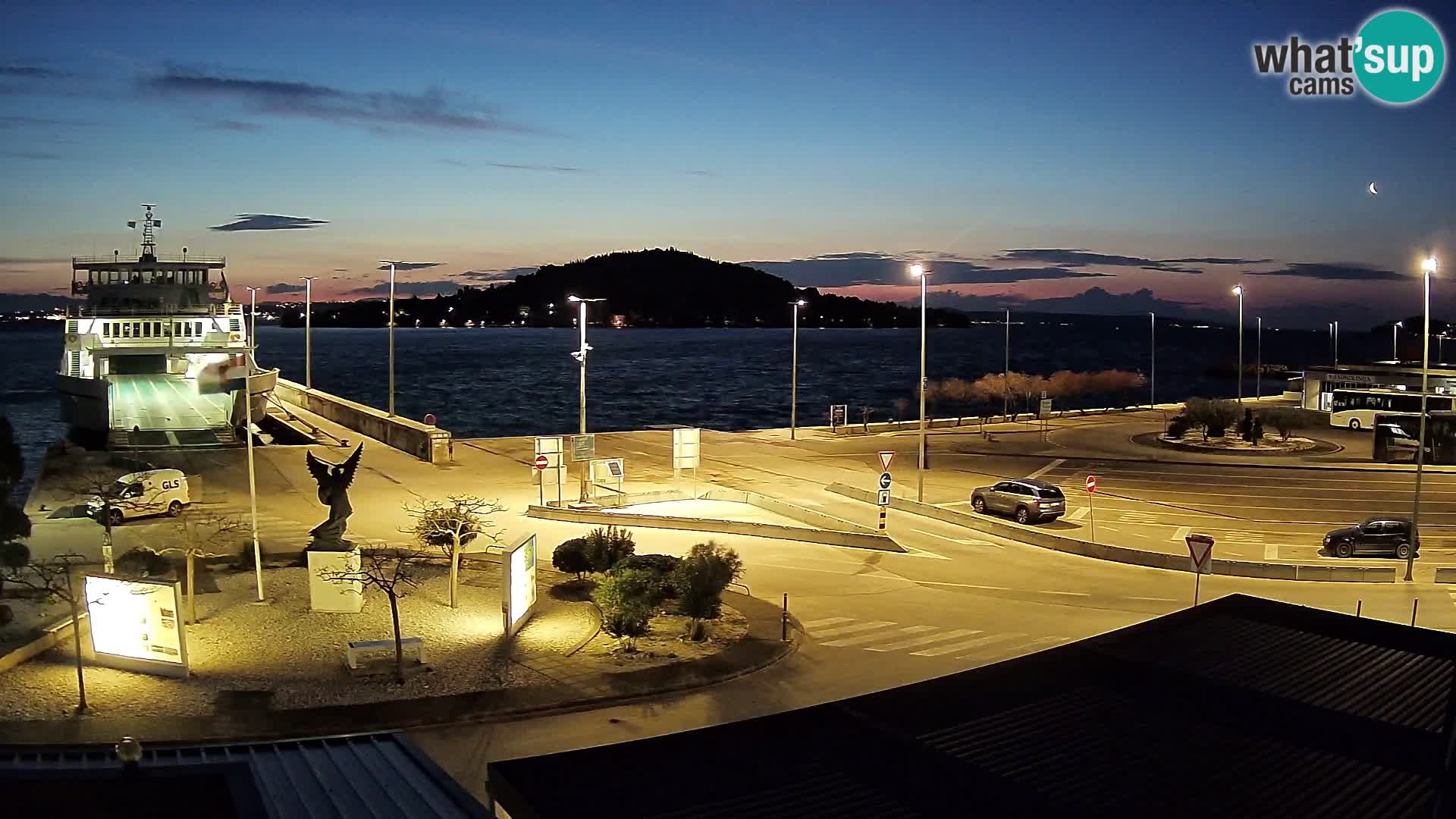 Webcam Ugljan – Preko Ferry to Zadar