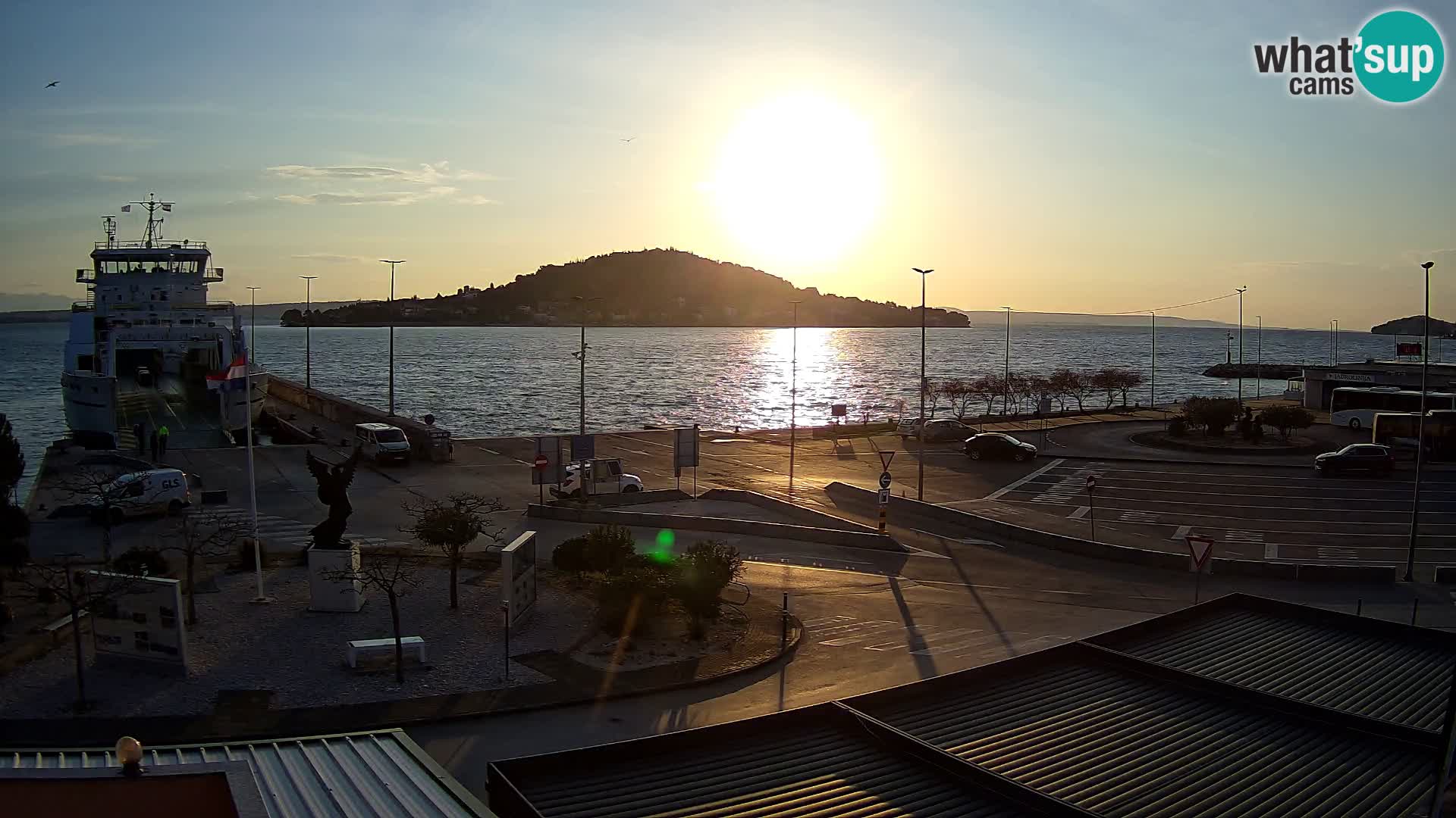 Webcam Ugljan – Preko Ferry to Zadar