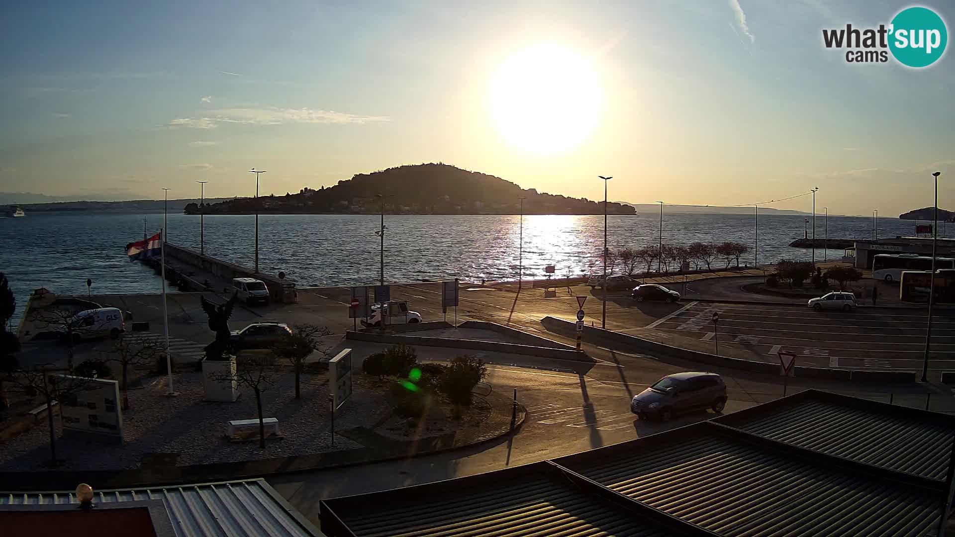 Webcam Ugljan – Preko Ferry to Zadar