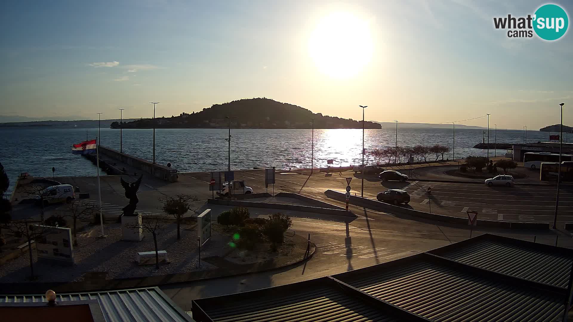 Webcam Ugljan – Preko Ferry to Zadar