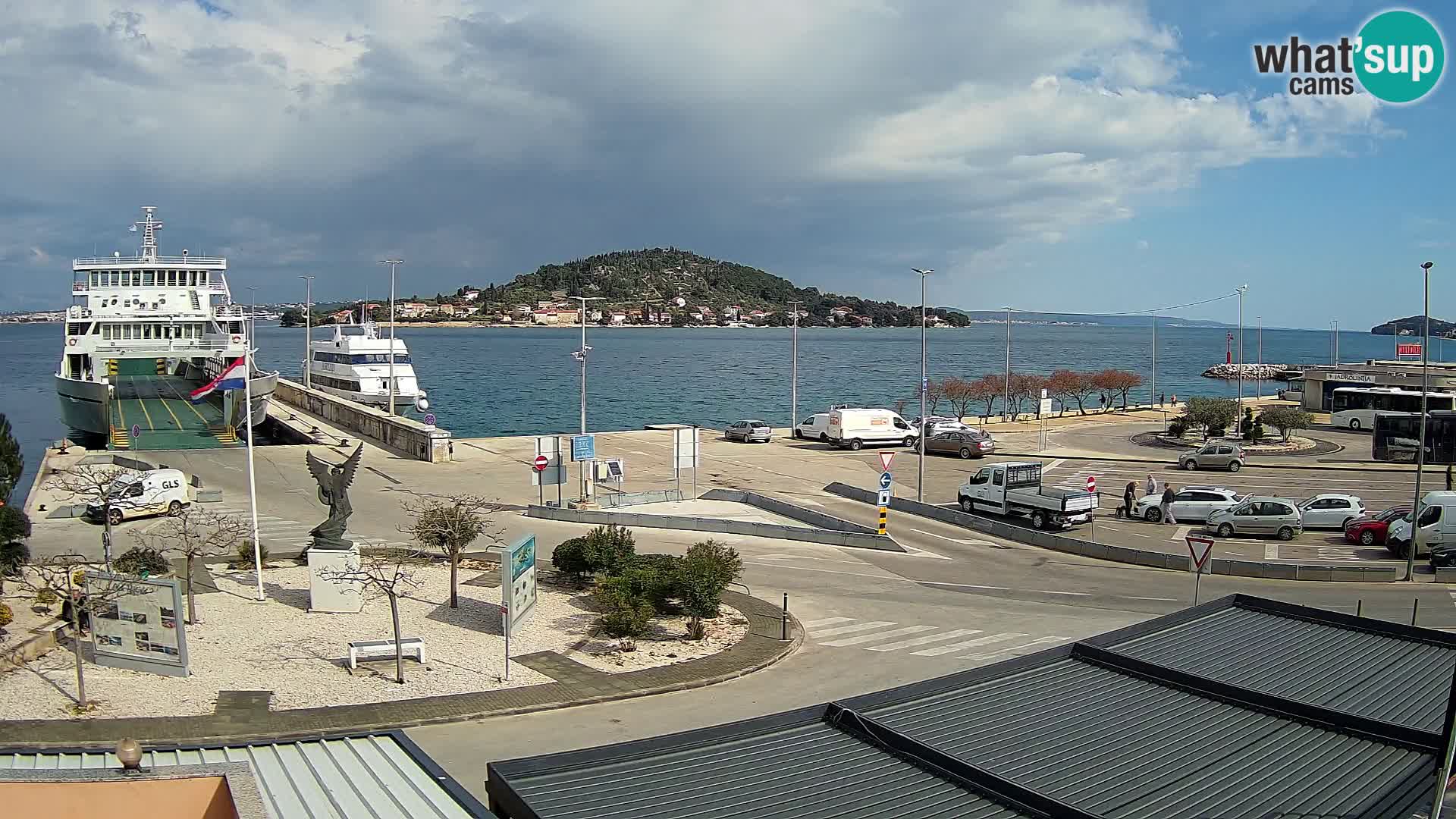 UGLJAN Webcam – Preko-Fähre nach Zadar