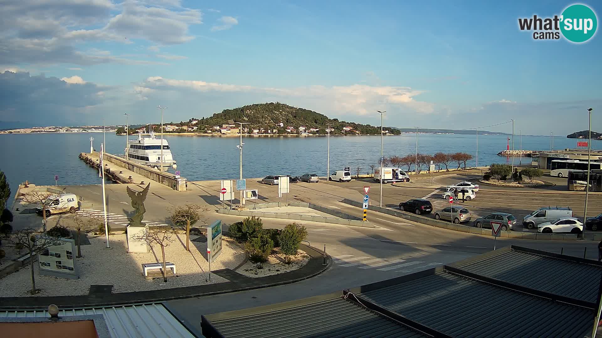 Webcam Ugljan – Preko Ferry to Zadar