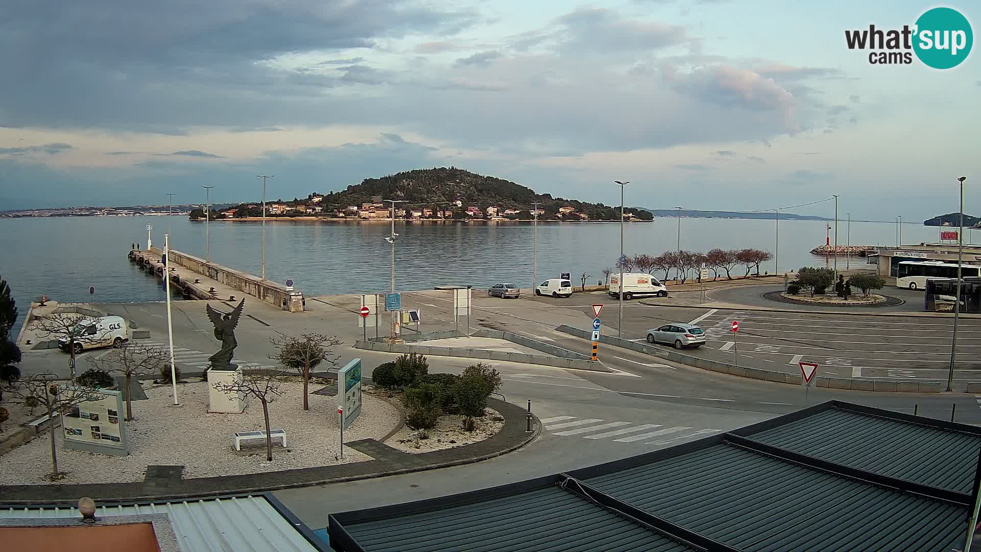 Webcam Ugljan – Preko Ferry to Zadar