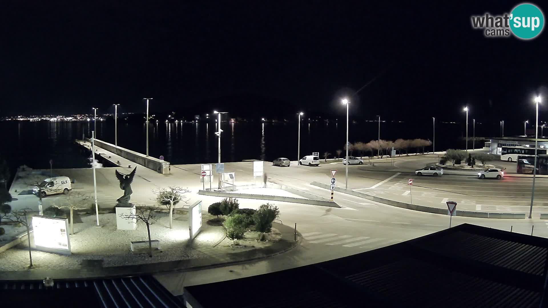 Web kamera Ugljan – Preko trajekt za Zadar