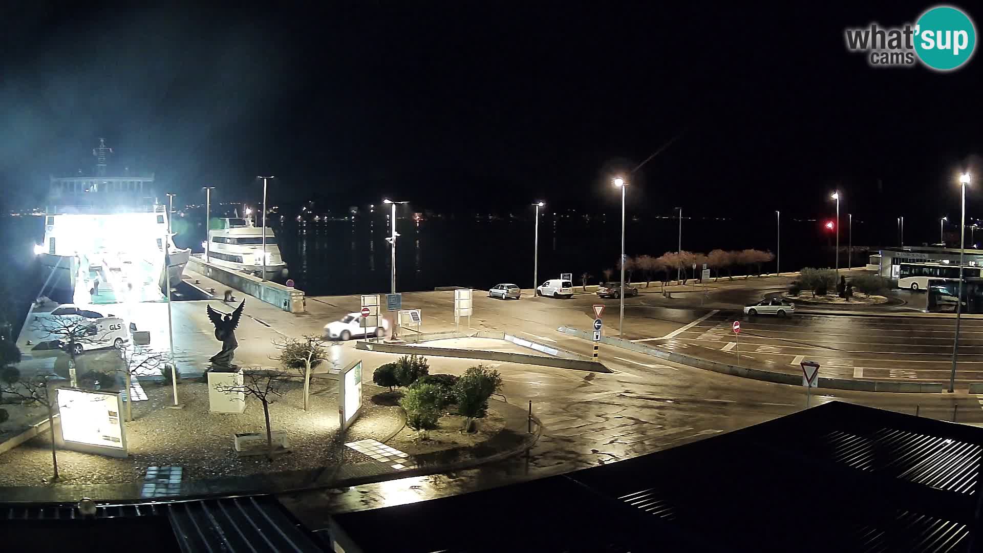 Webcam Ugljan – Preko Ferry to Zadar