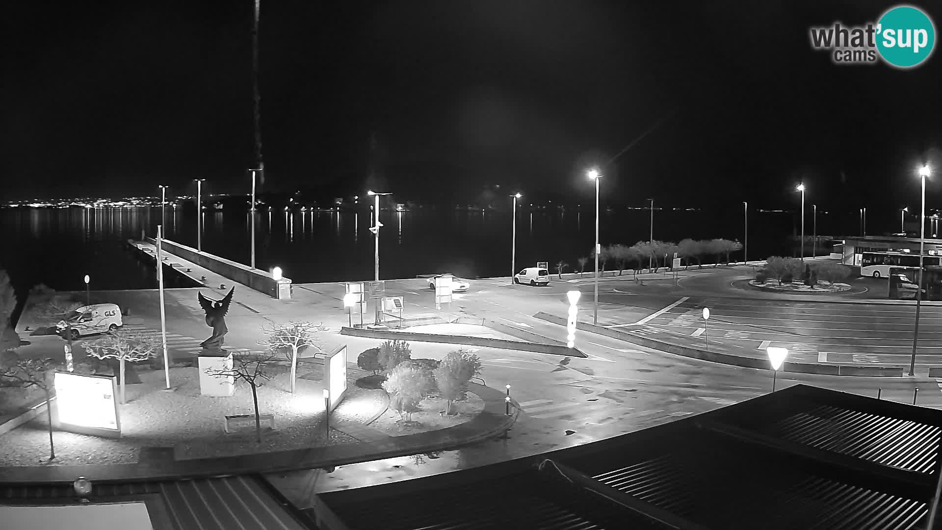 Web kamera Ugljan – Preko trajekt za Zadar