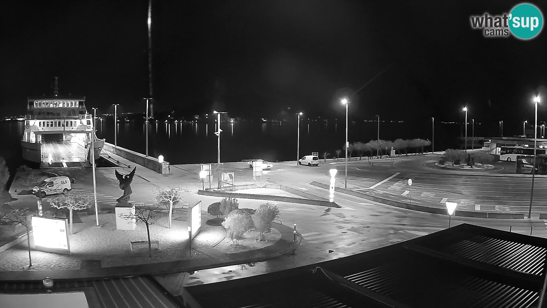 Webcam Ugljan – Preko Ferry to Zadar