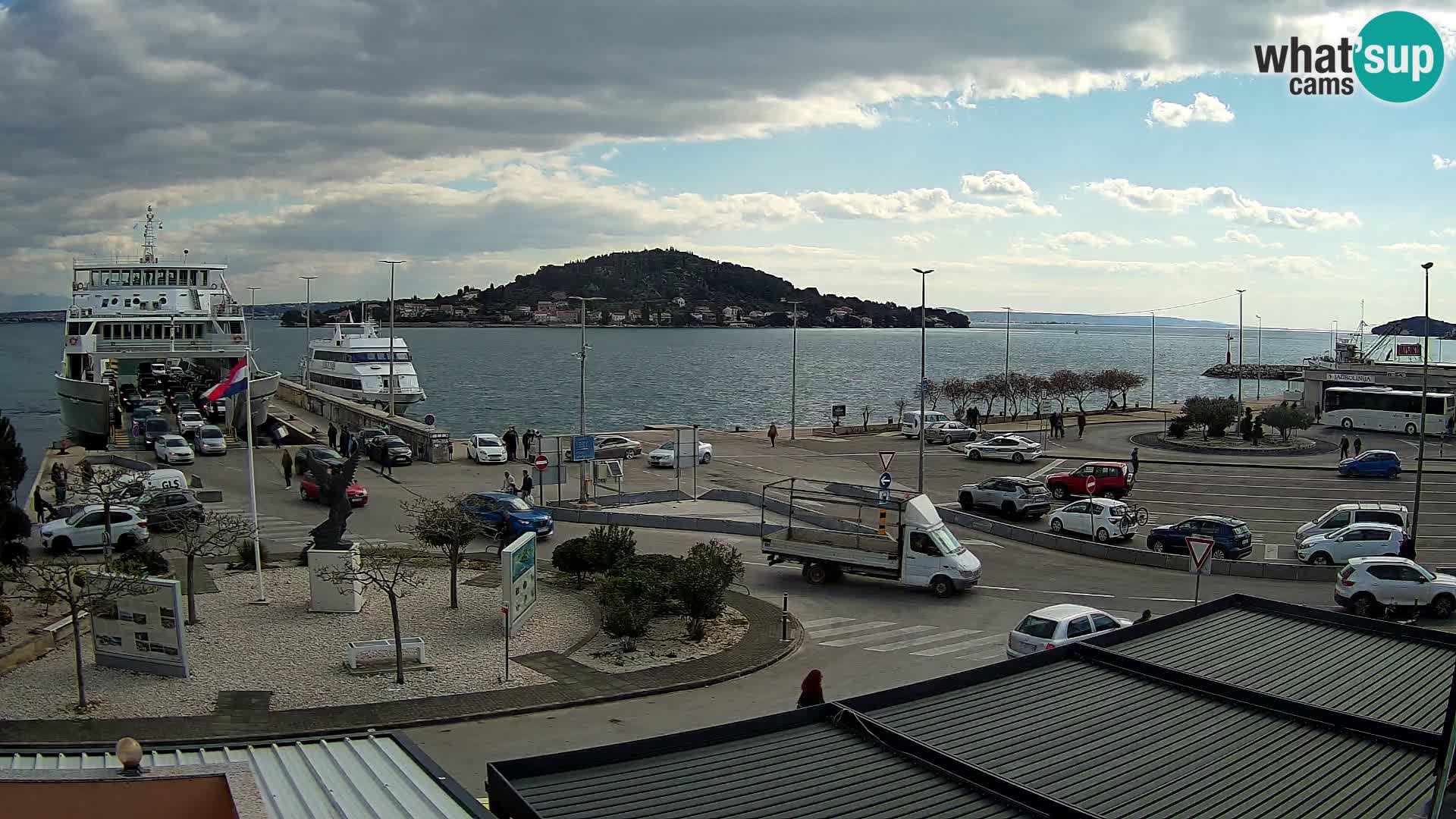 Web cam UGLJAN – Ferry de Preko à Zadar