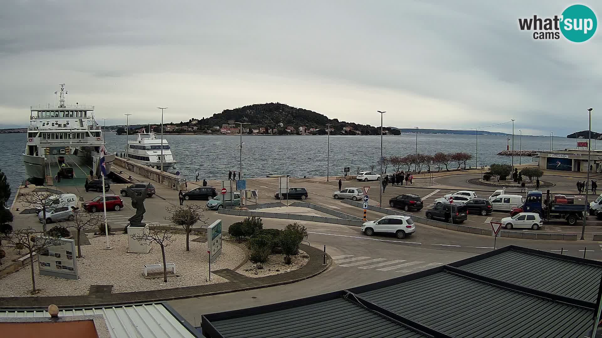 Webcam Ugljan – Preko Ferry to Zadar