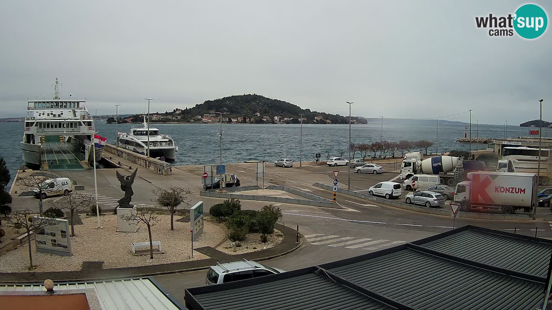 UGLJAN Webcam – Preko-Fähre nach Zadar