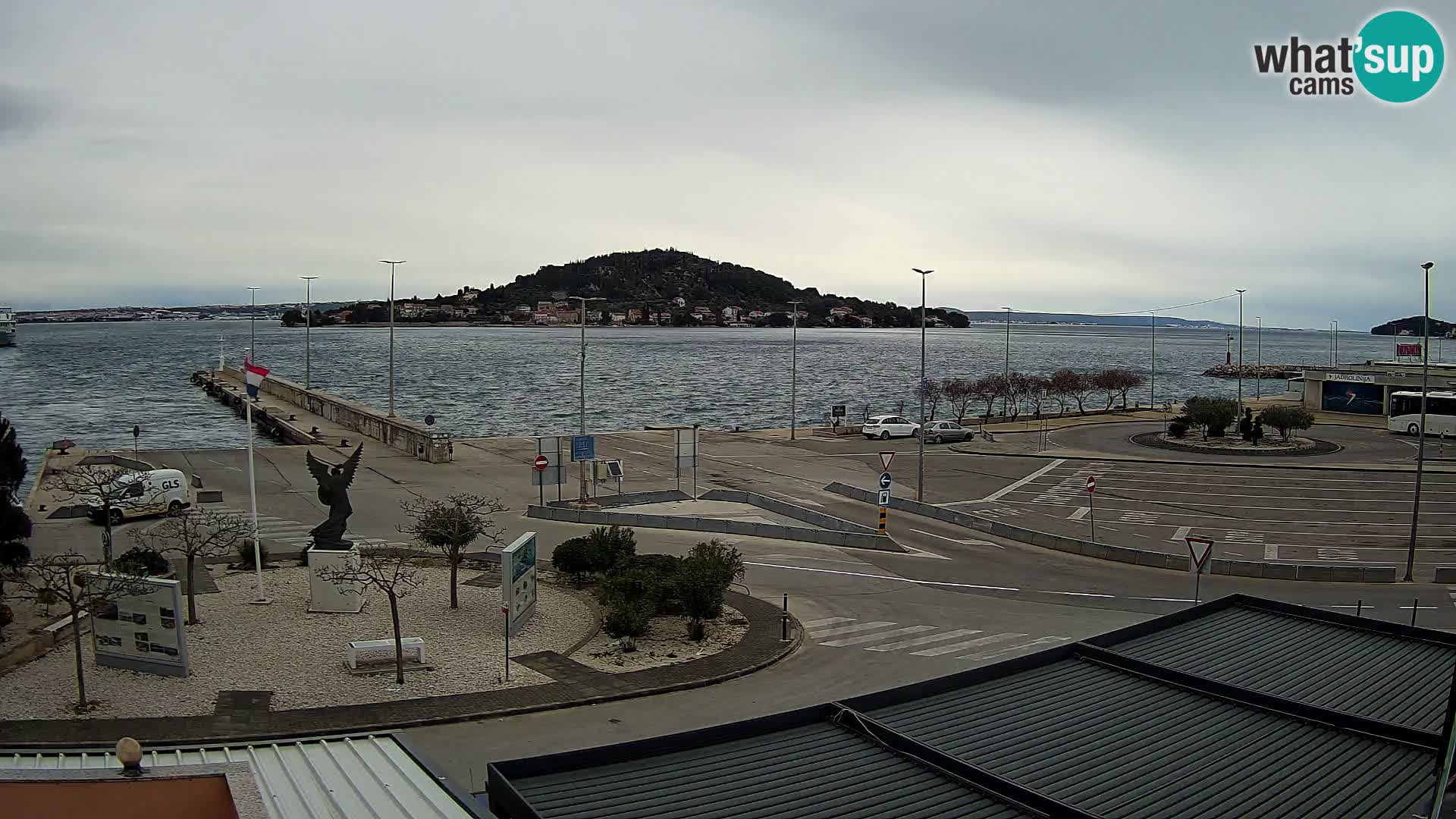 Webcam Ugljan – Preko Ferry to Zadar