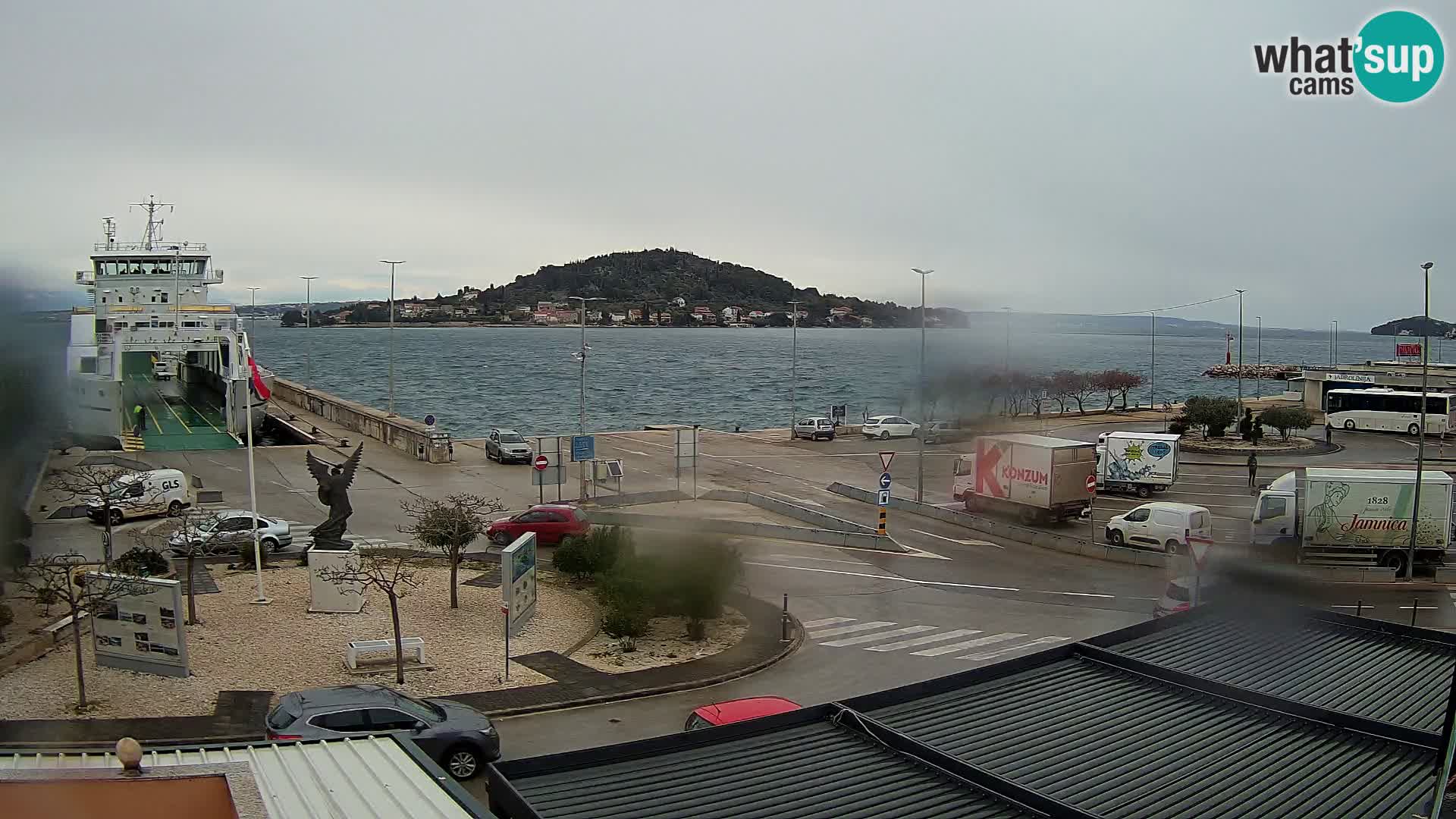 UGLJAN Webcam – Preko-Fähre nach Zadar