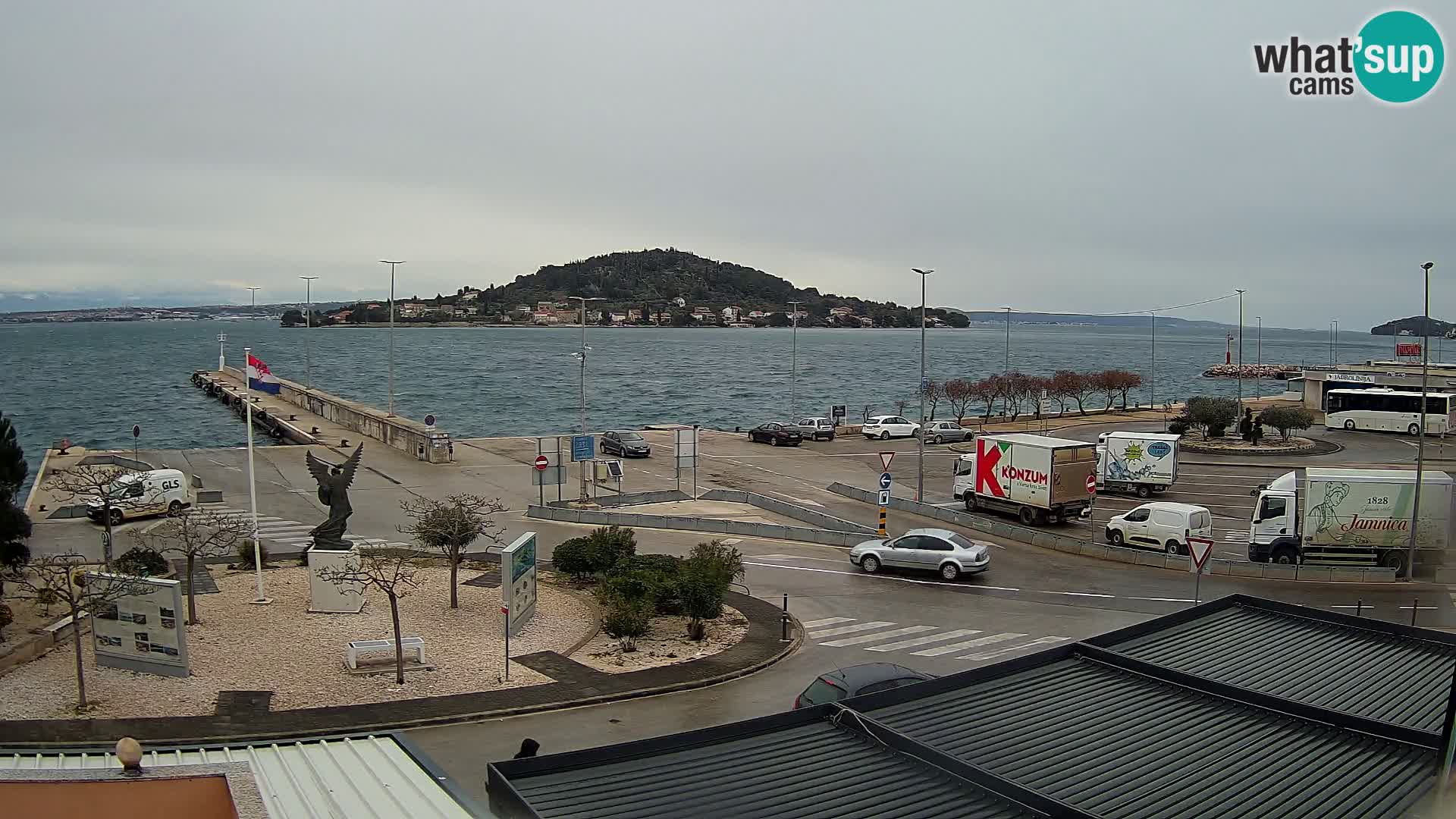 UGLJAN Webcam – Preko-Fähre nach Zadar