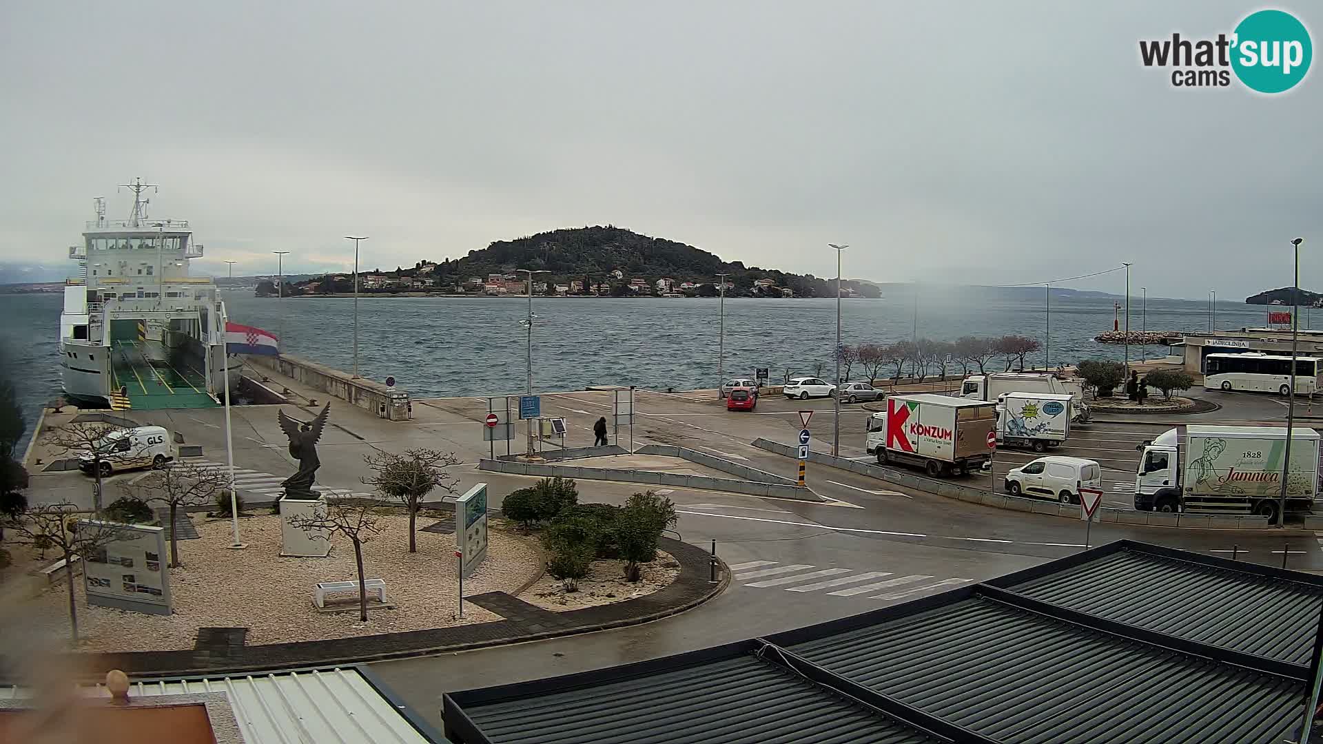 Web cam UGLJAN – Ferry de Preko à Zadar