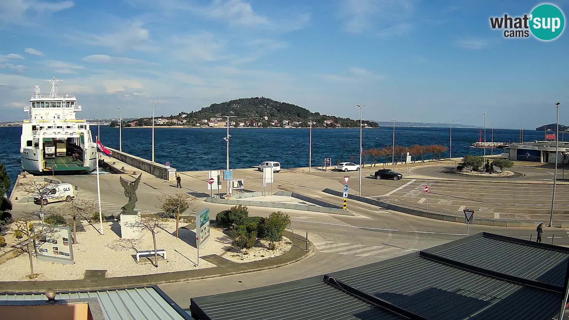 Cámara web UGLJAN – Transportar de Preko a Zadar
