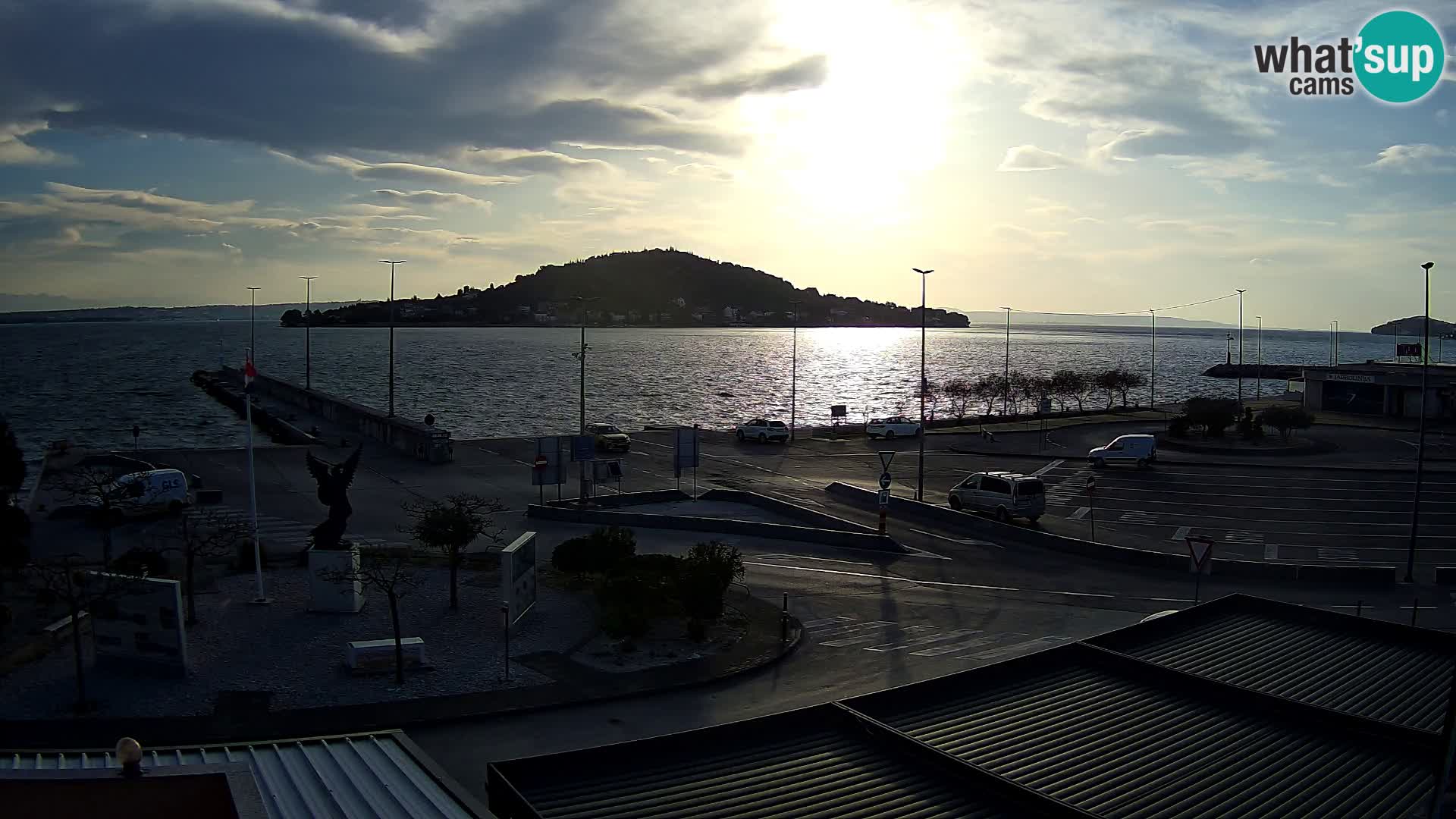 Web kamera Ugljan – Preko trajekt za Zadar
