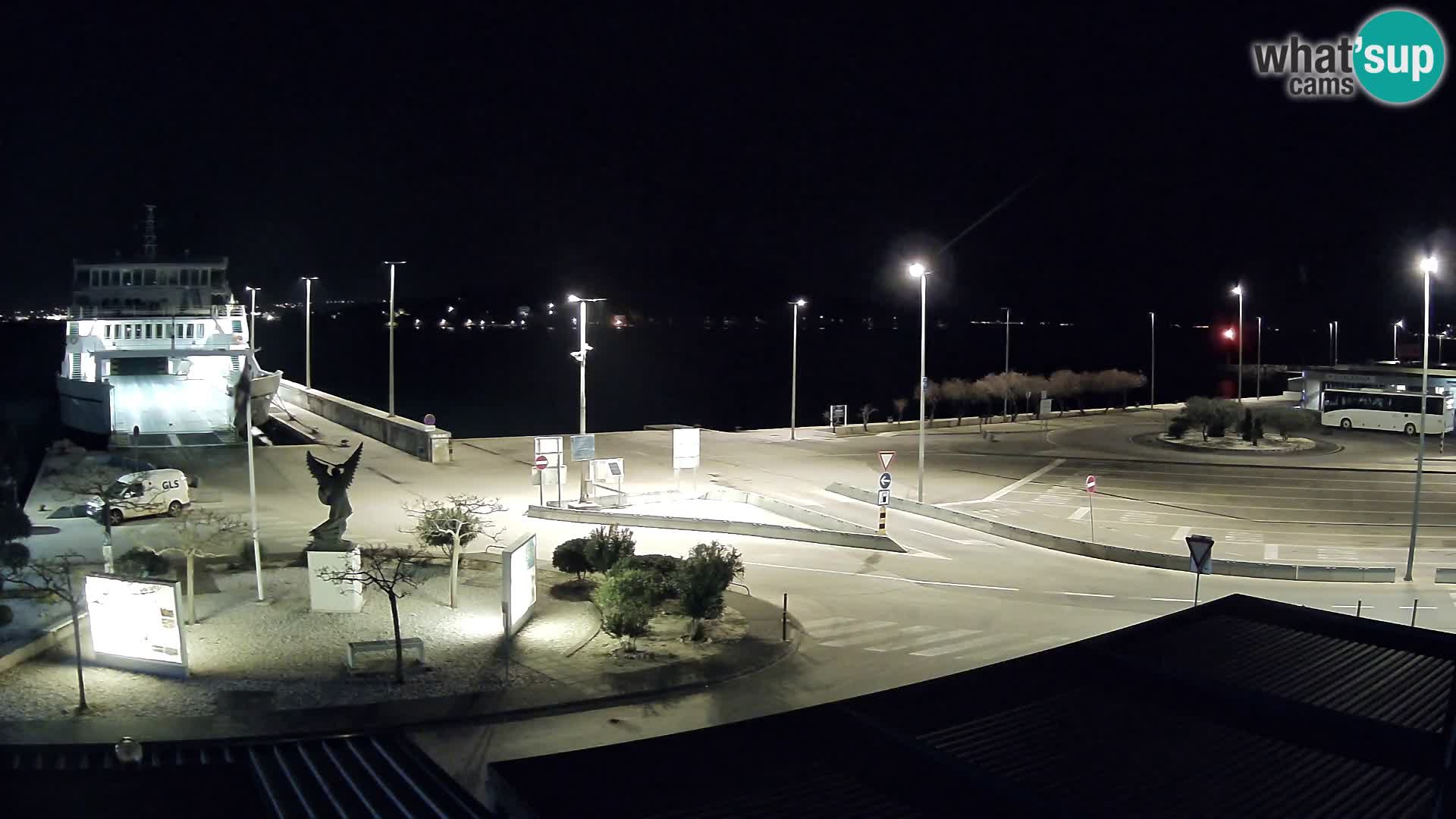 Webcam Ugljan – Preko Ferry to Zadar