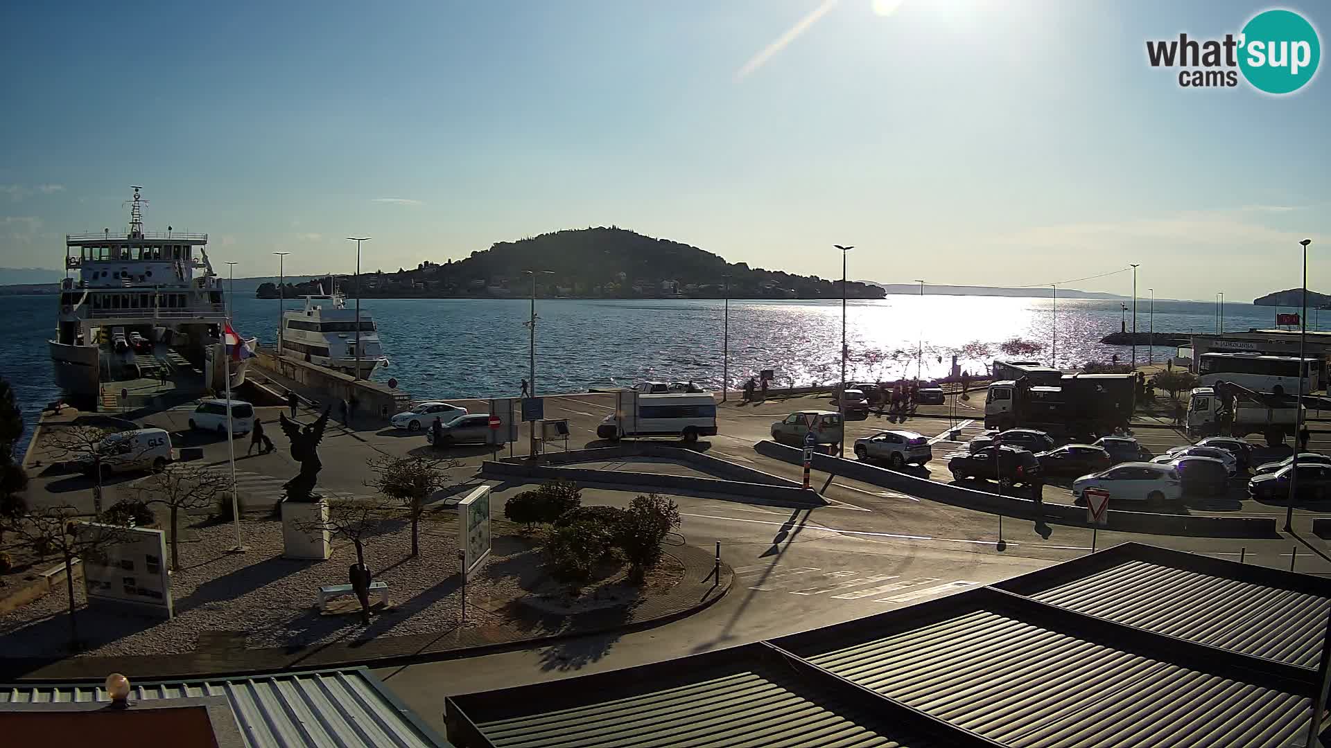 UGLJAN Webcam – Preko-Fähre nach Zadar