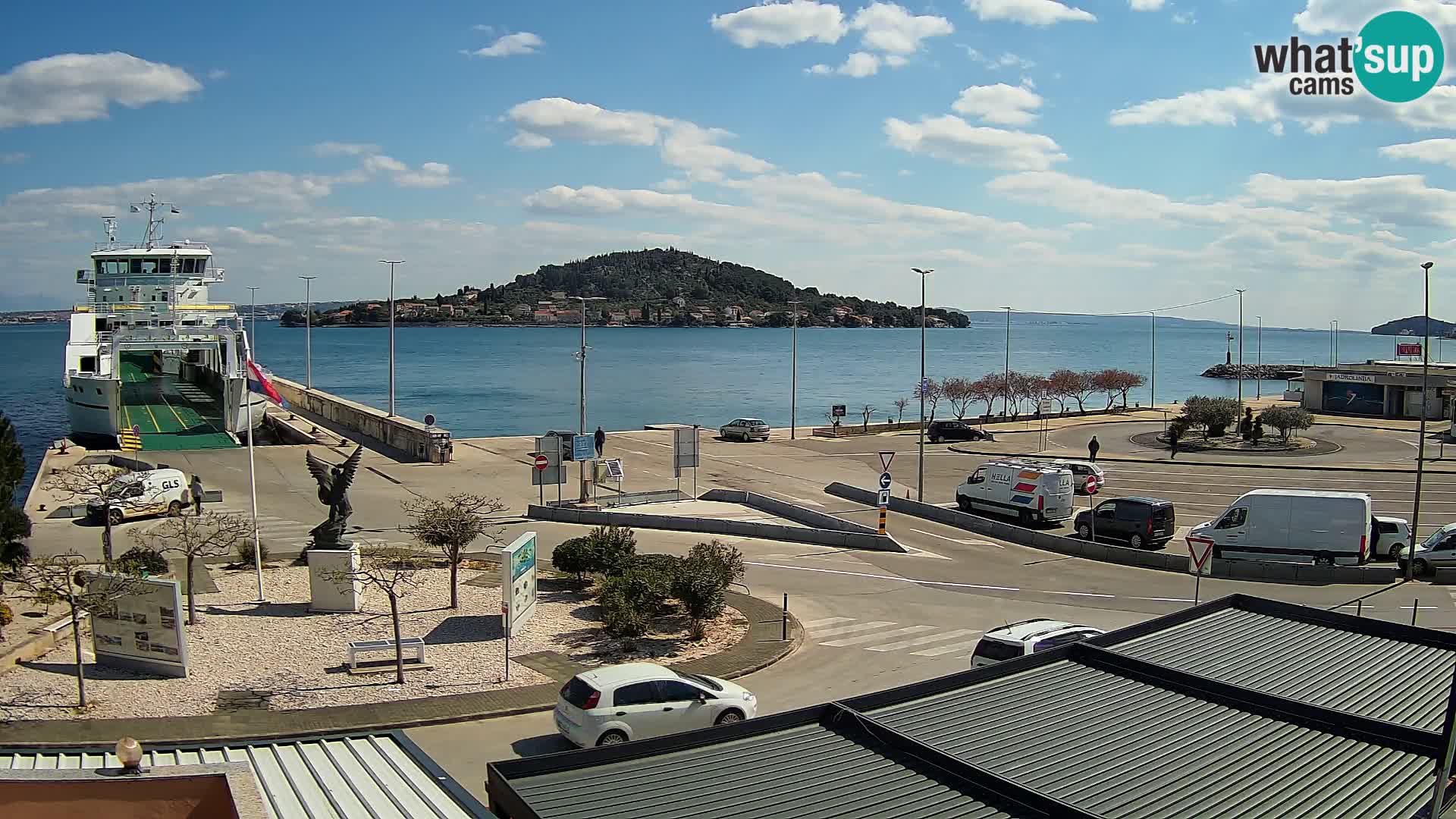 Cámara web UGLJAN – Transportar de Preko a Zadar