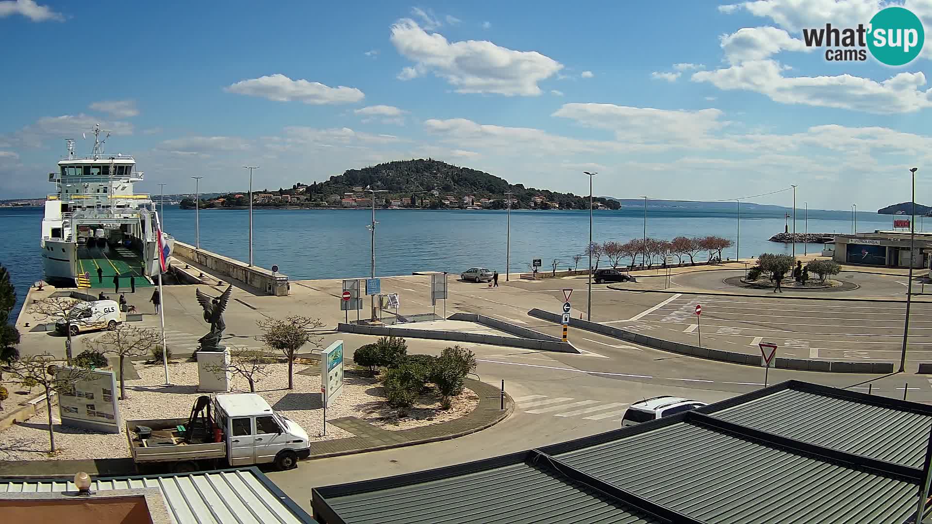 Webcam Ugljan – Preko Ferry to Zadar