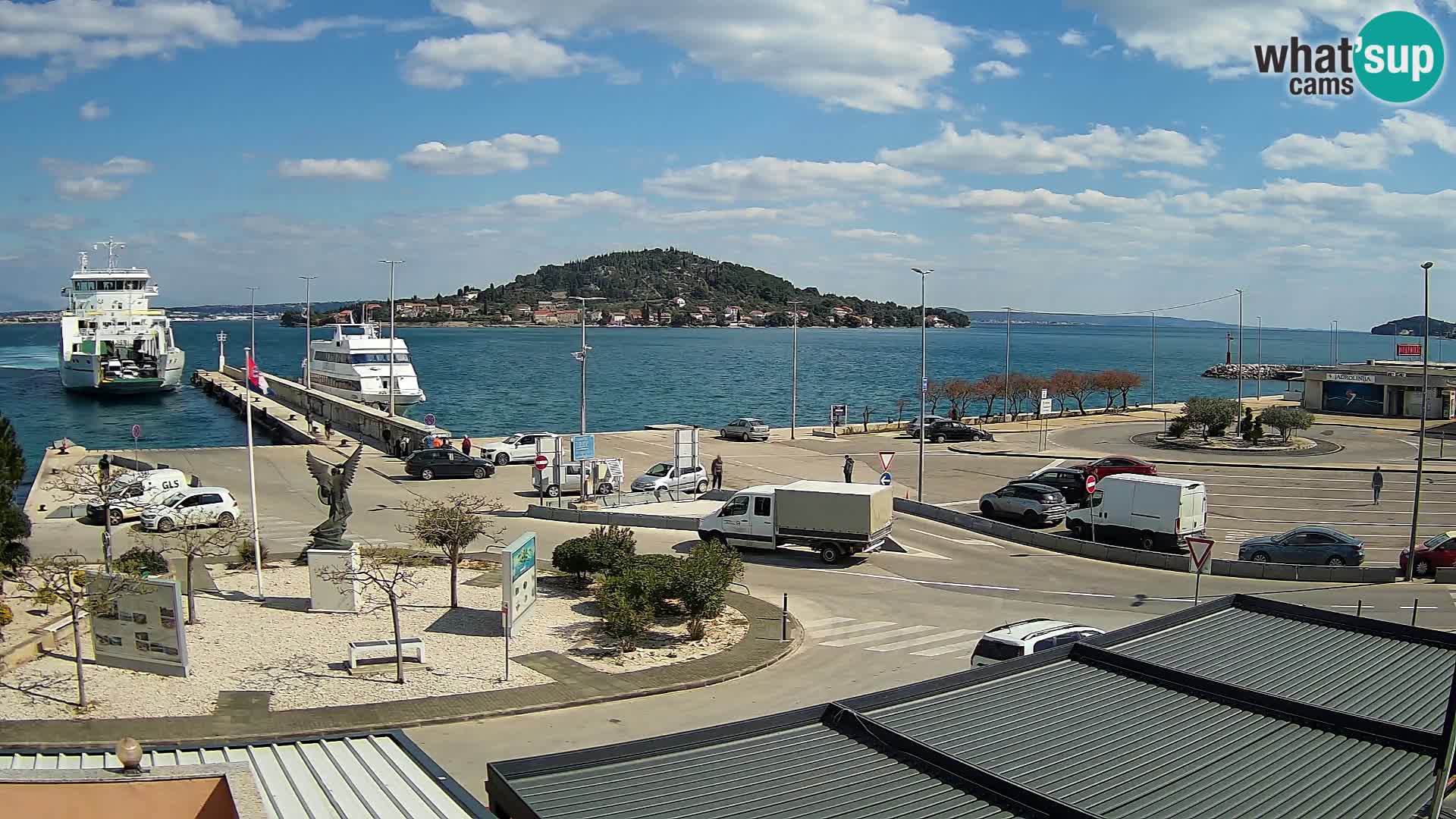 Cámara web UGLJAN – Transportar de Preko a Zadar