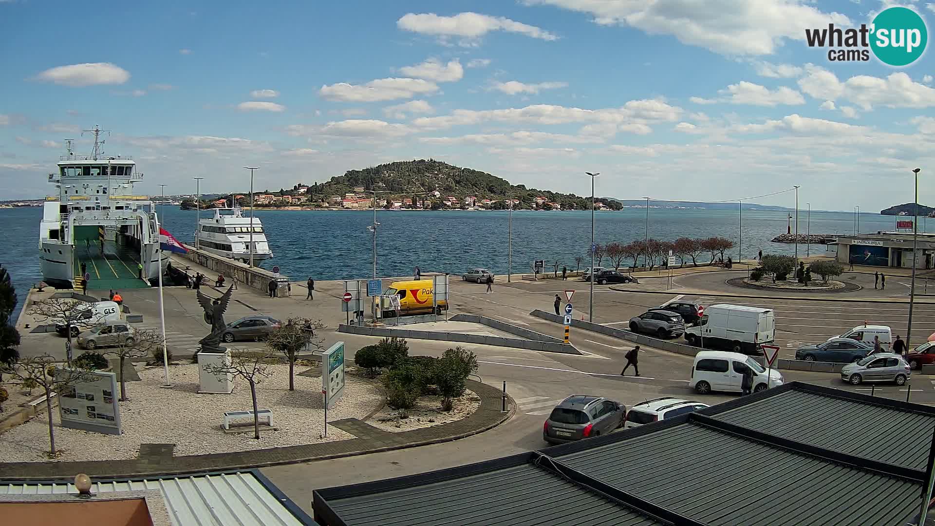 Cámara web UGLJAN – Transportar de Preko a Zadar