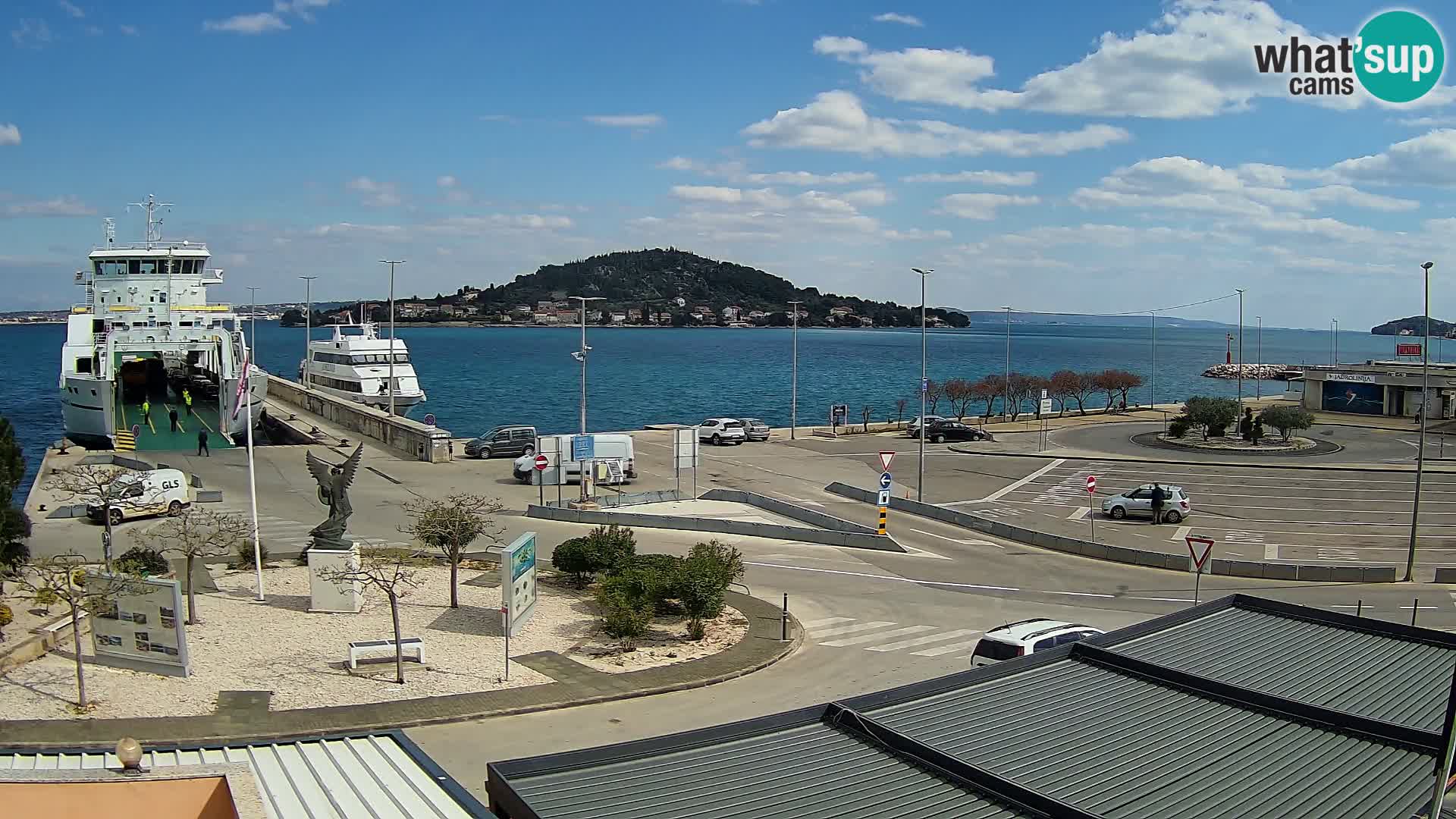 UGLJAN Webcam – Preko-Fähre nach Zadar