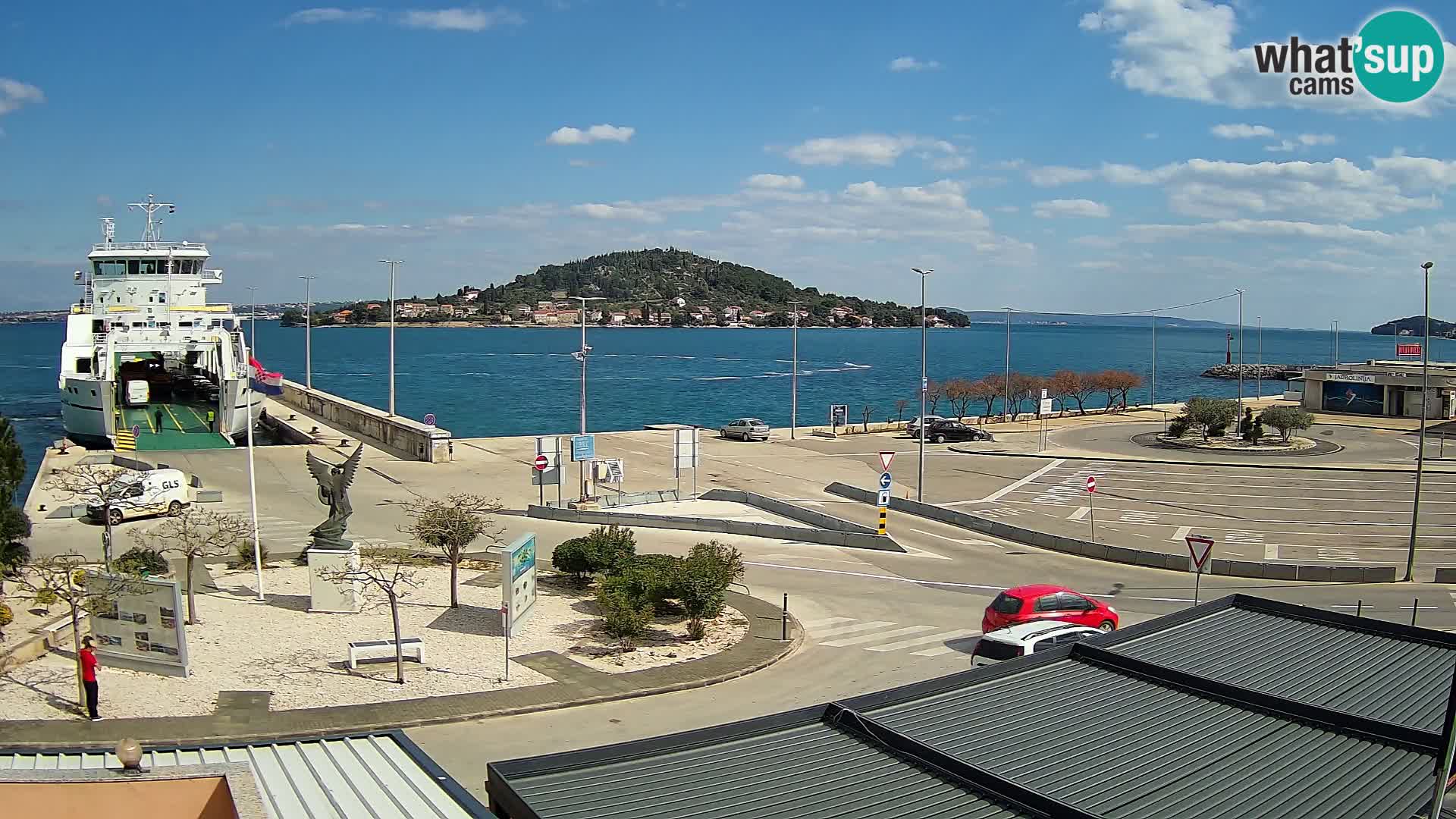 UGLJAN Webcam – Preko-Fähre nach Zadar