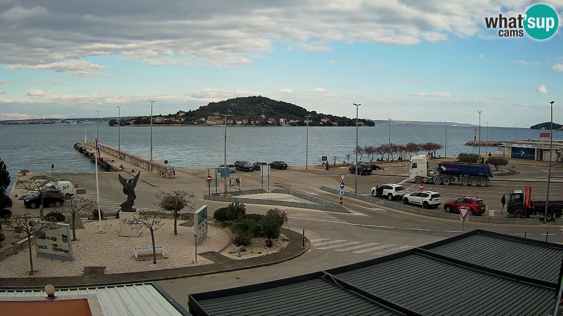 UGLJAN Webcam – Preko-Fähre nach Zadar