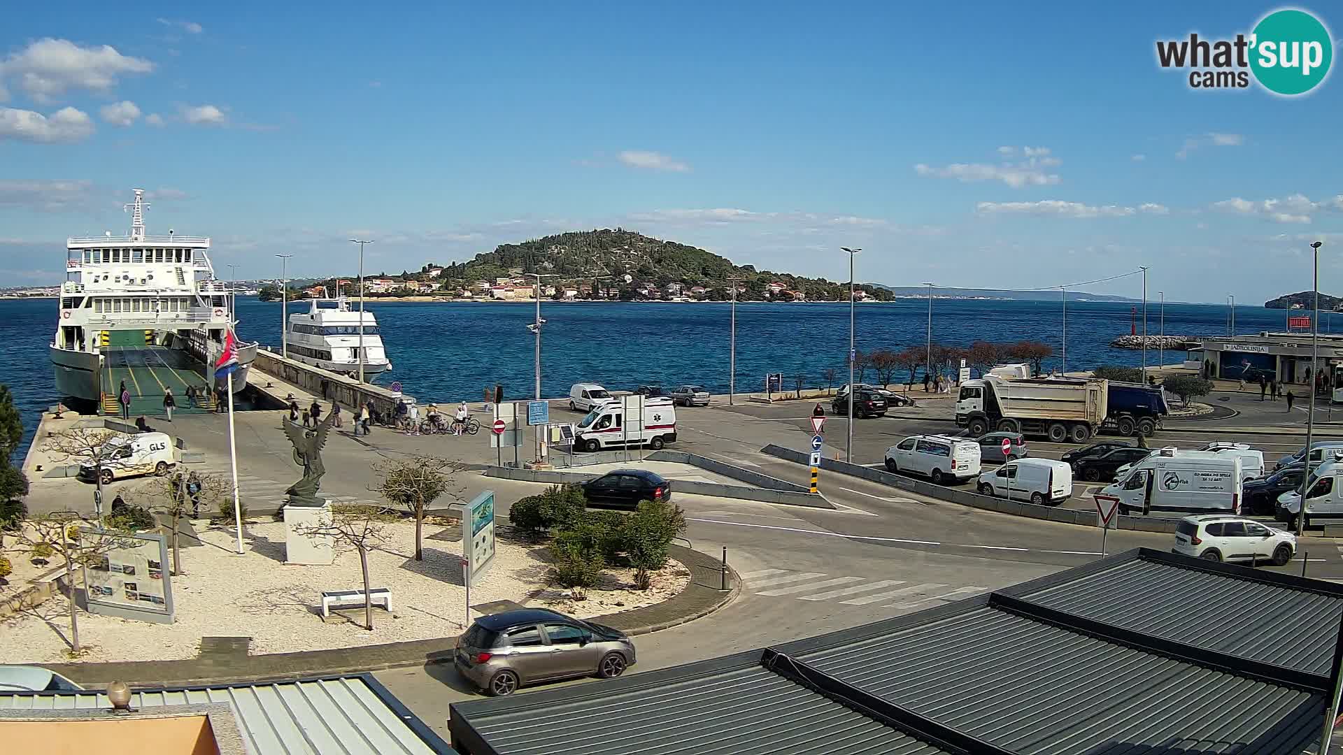 Cámara web UGLJAN – Transportar de Preko a Zadar