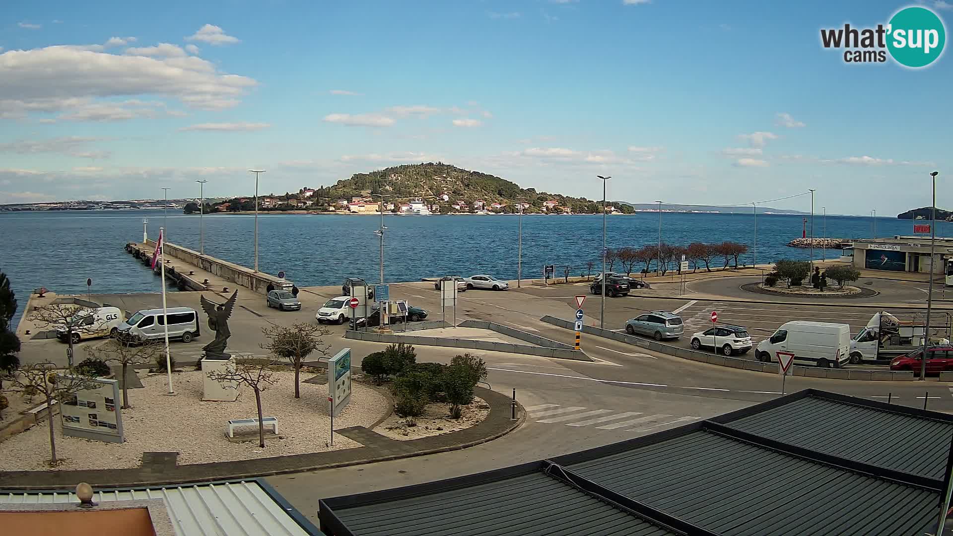 Cámara web UGLJAN – Transportar de Preko a Zadar