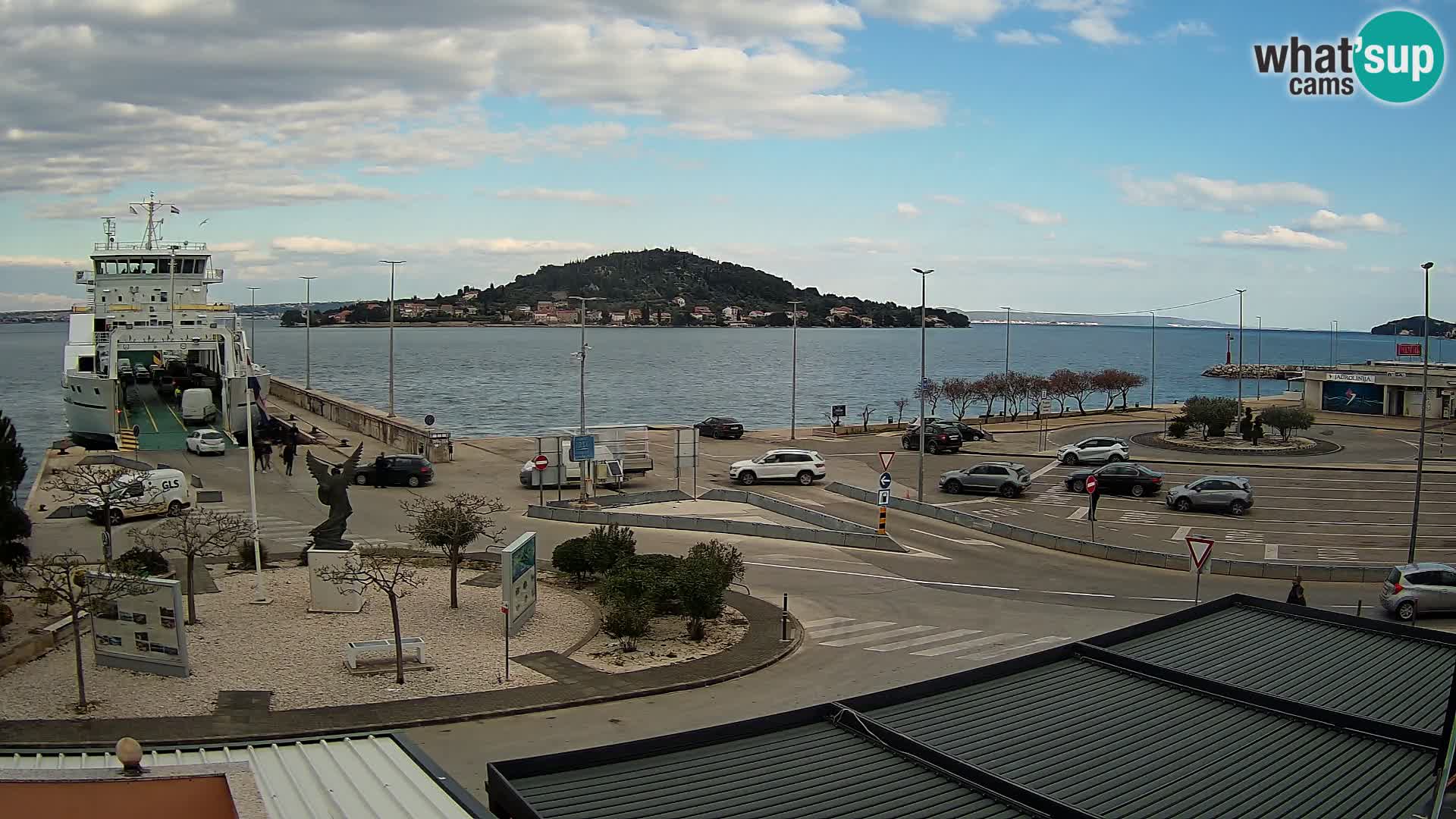 UGLJAN Webcam – Preko-Fähre nach Zadar